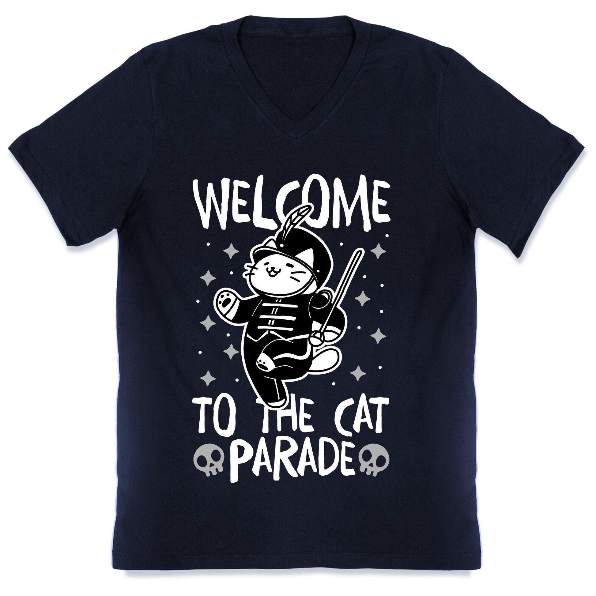 Welcome to the Cat Parade  V-Neck