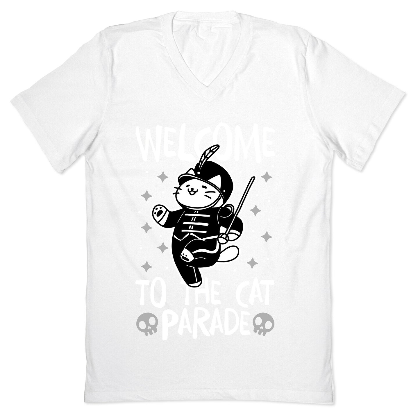 Welcome to the Cat Parade  V-Neck