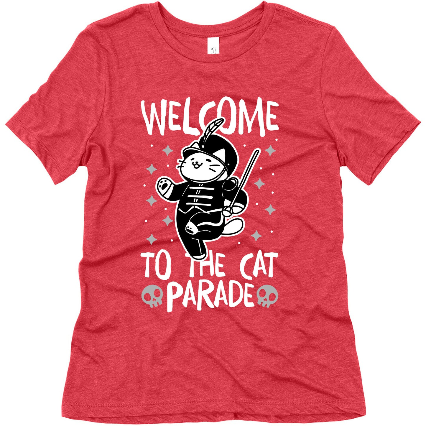 Welcome to the Cat Parade Women's Triblend Tee