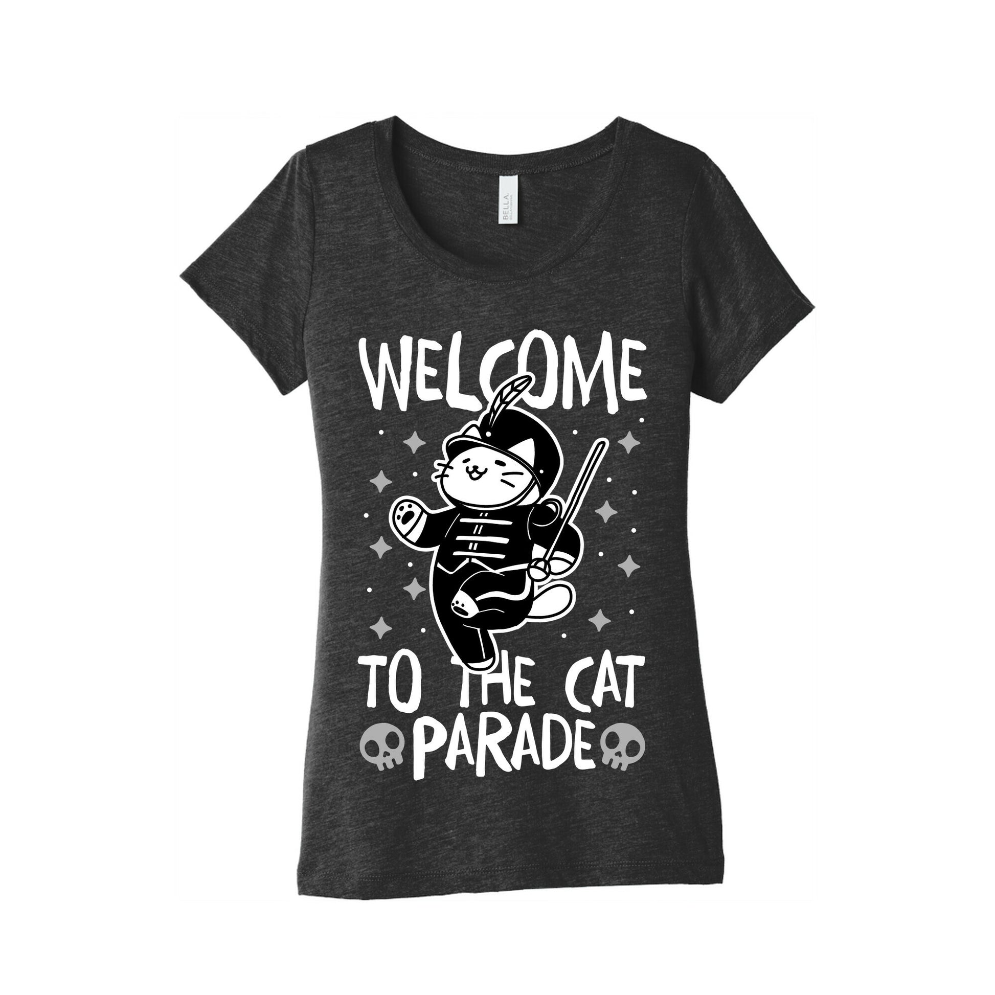 Welcome to the Cat Parade  Women's Triblend Tee