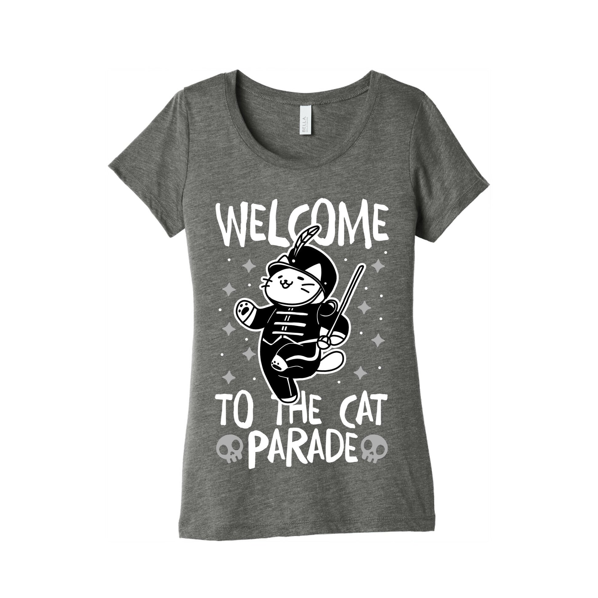 Welcome to the Cat Parade  Women's Triblend Tee