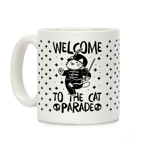 Welcome to the Cat Parade Coffee Mug