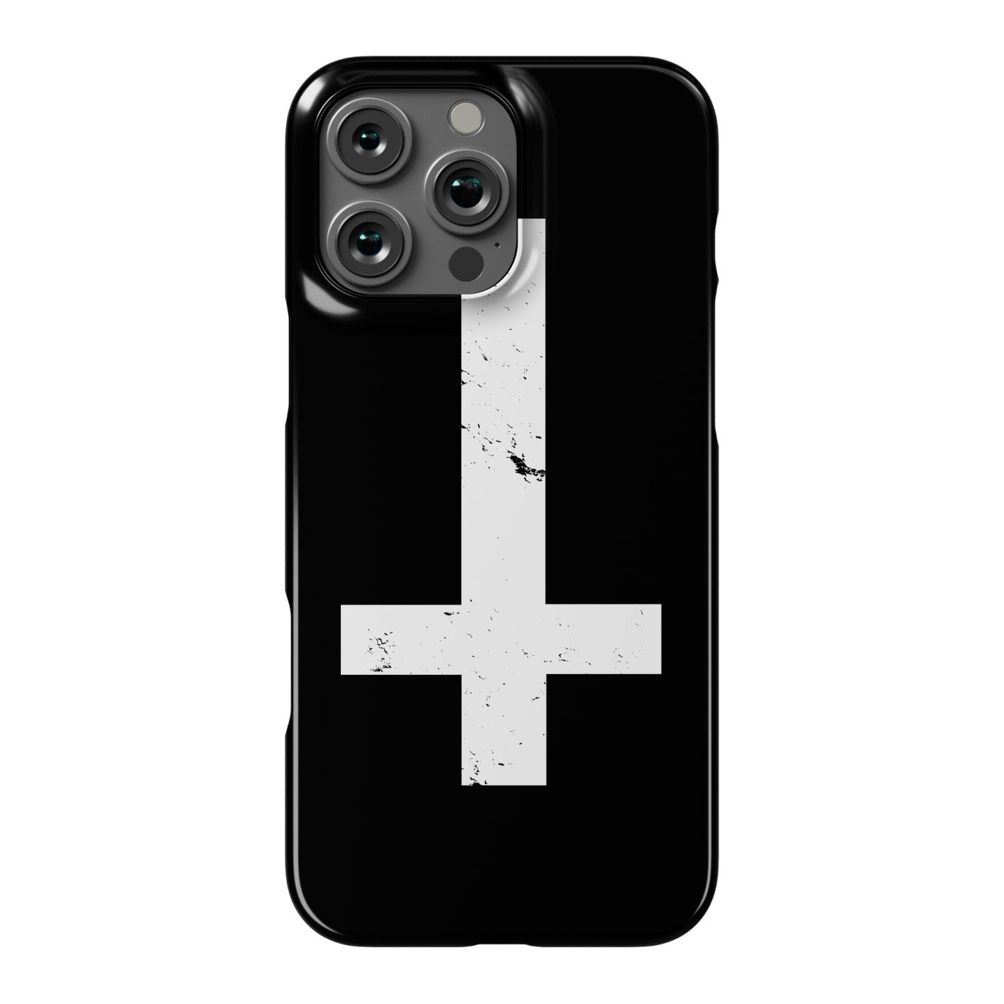 Upside Down Cross Phone Case