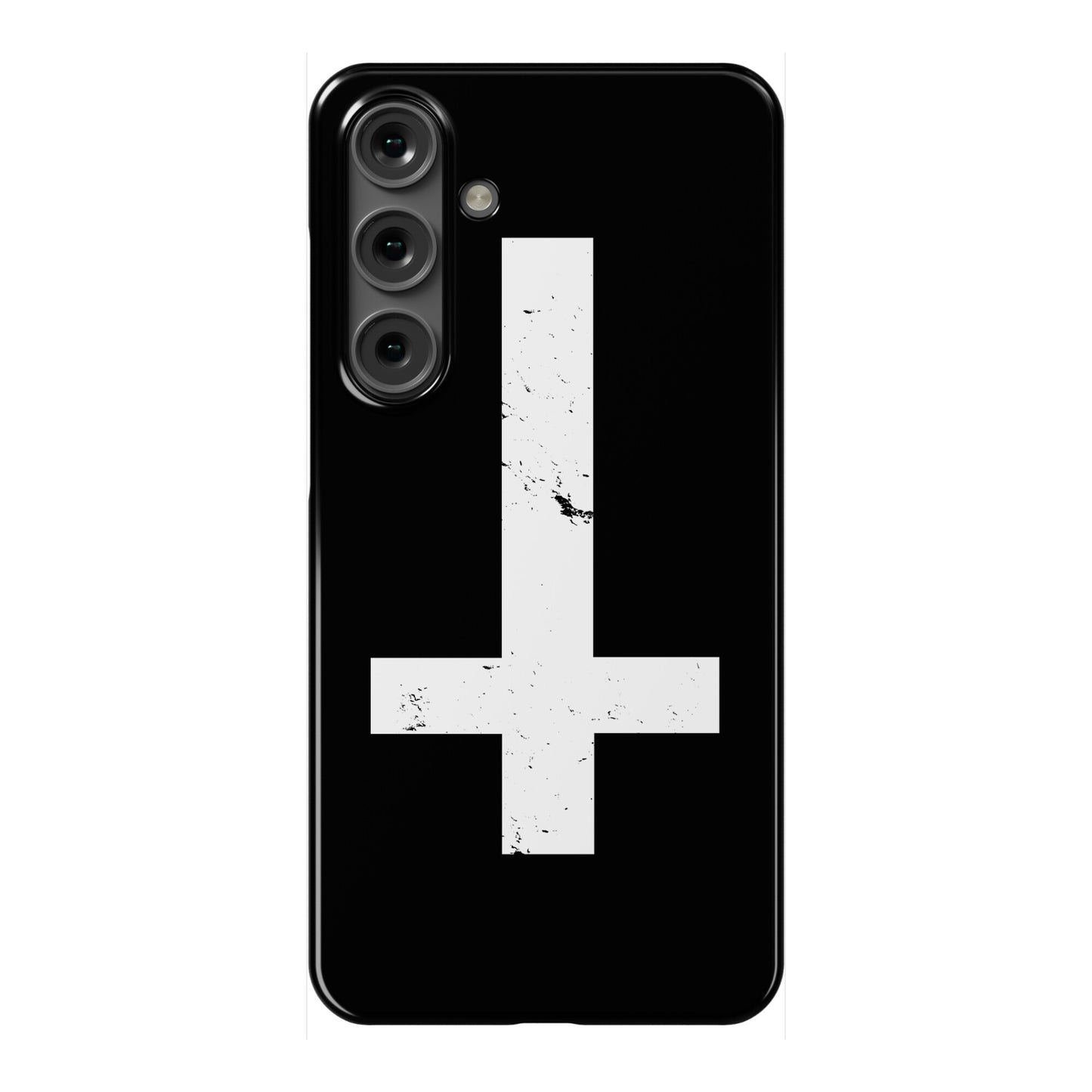 Upside Down Cross Phone Case