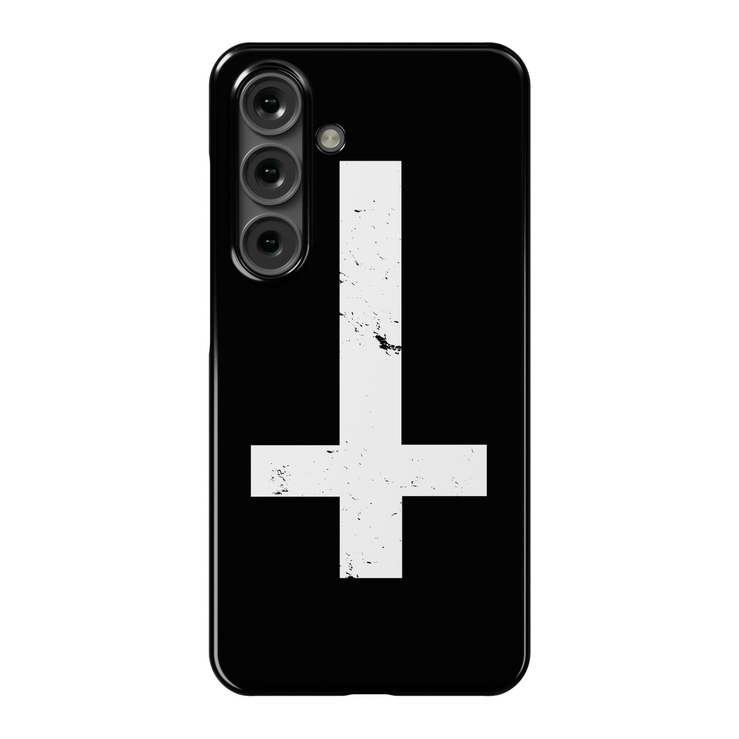 Upside Down Cross Phone Case