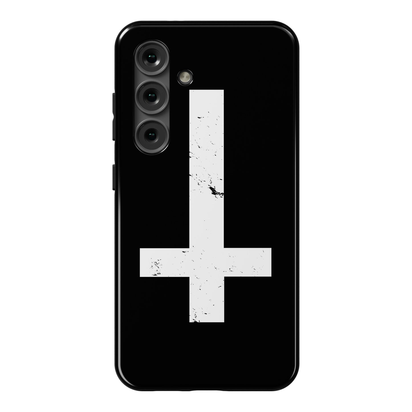 Upside Down Cross Phone Case