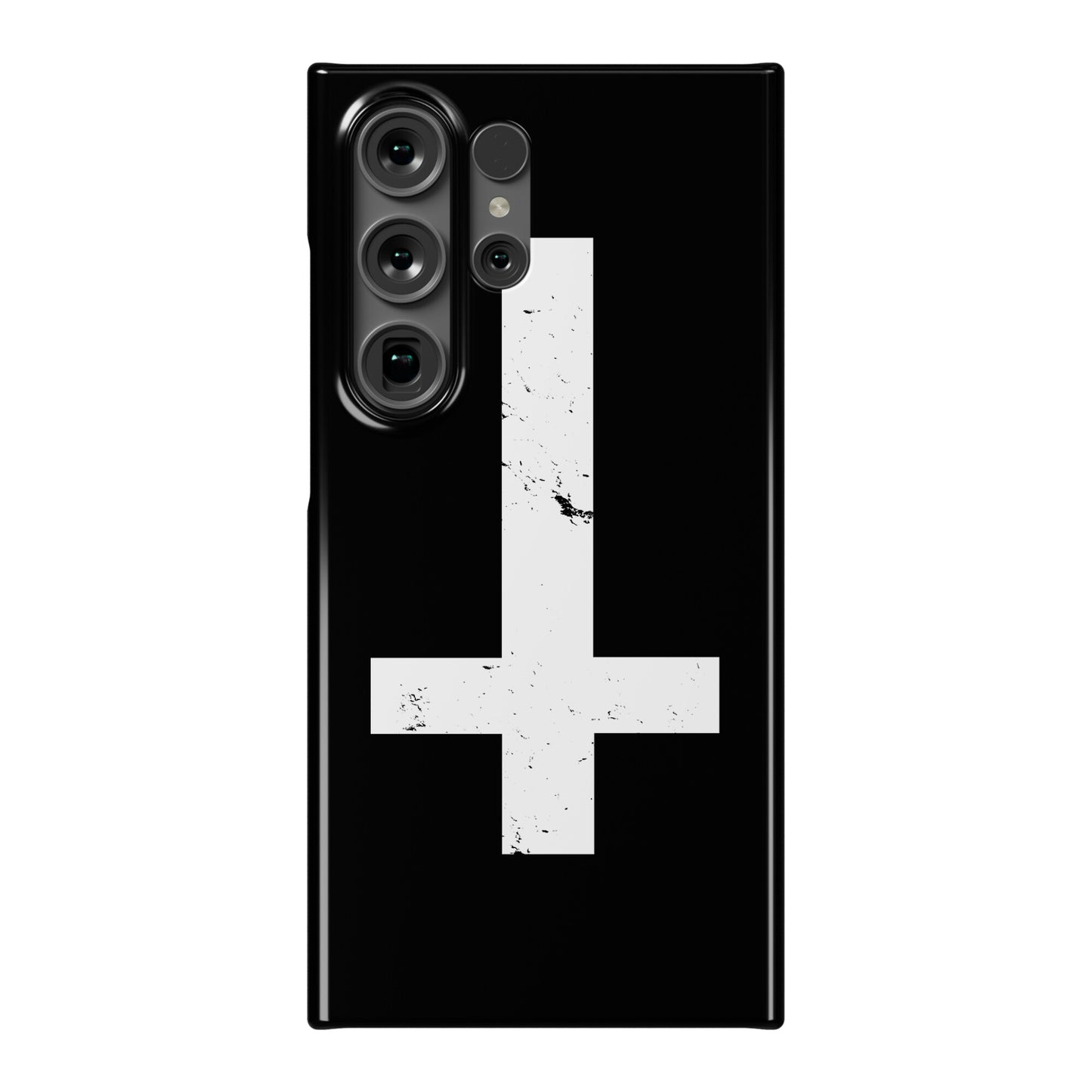 Upside Down Cross Phone Case