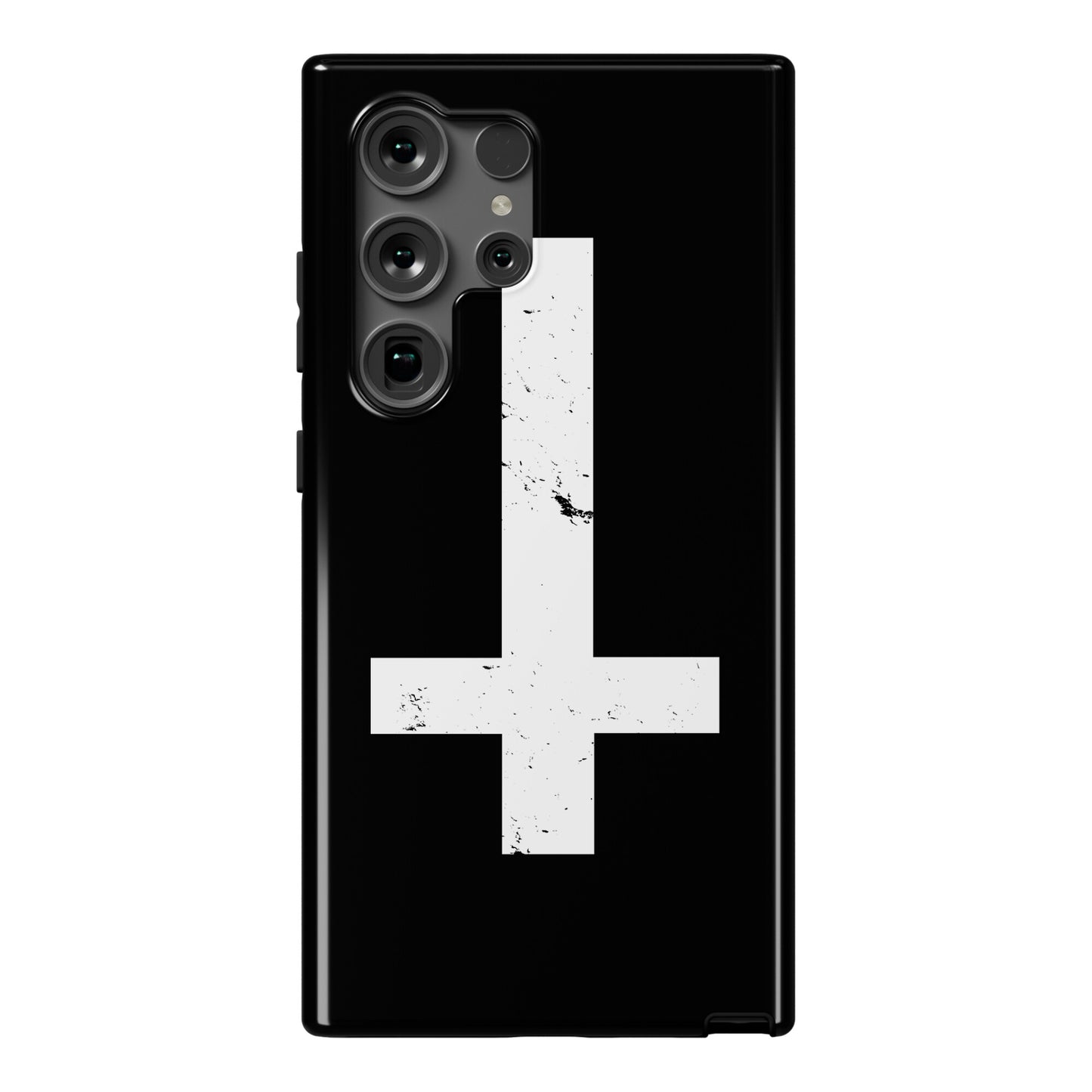 Upside Down Cross Phone Case