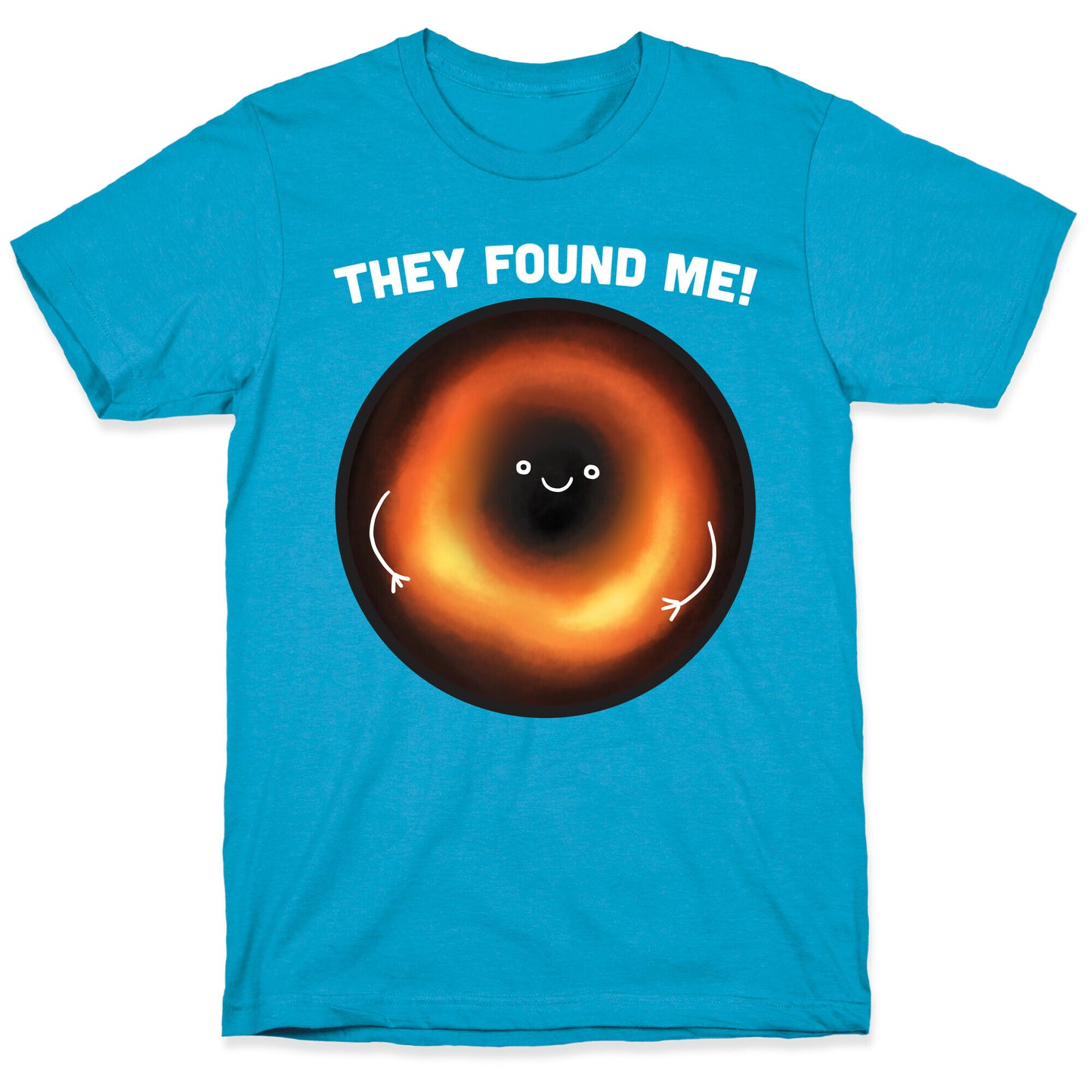 They Found Me Black Hole Unisex Triblend Tee