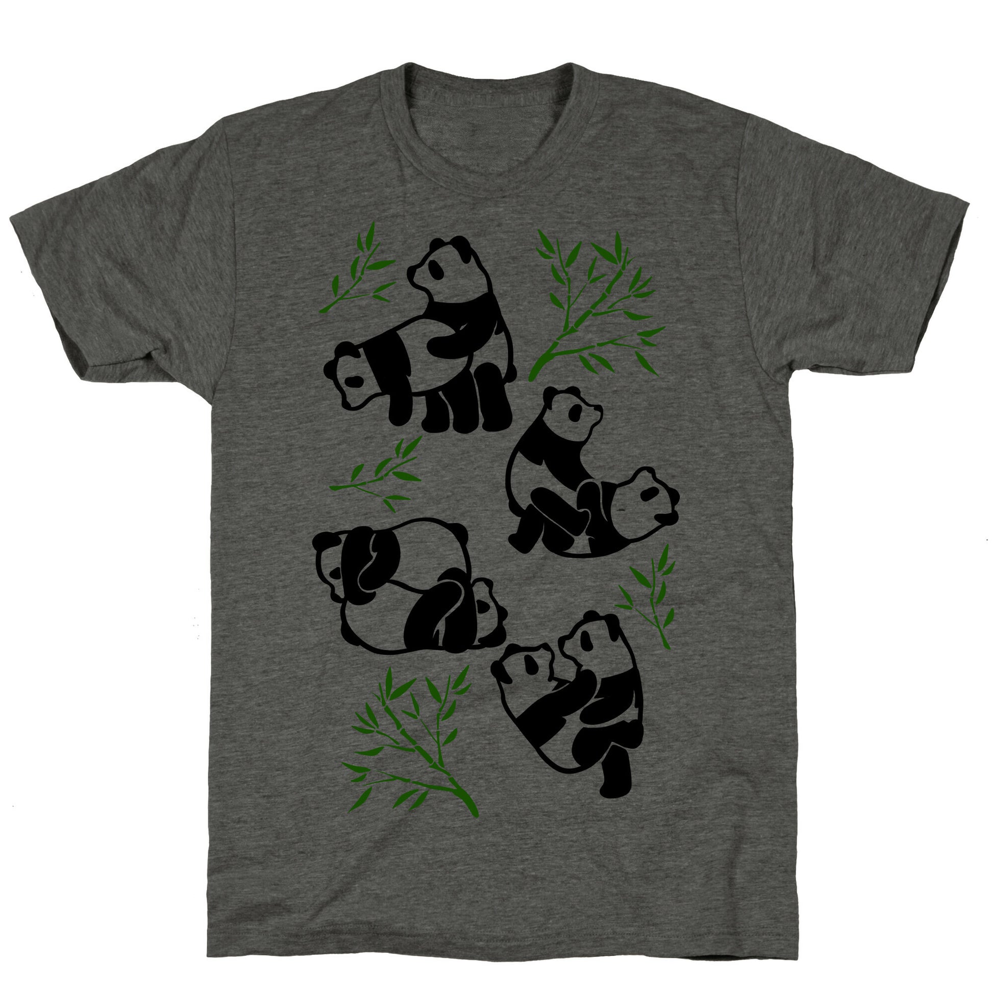 Pandas in Various Sexual Positions Unisex Triblend Tee