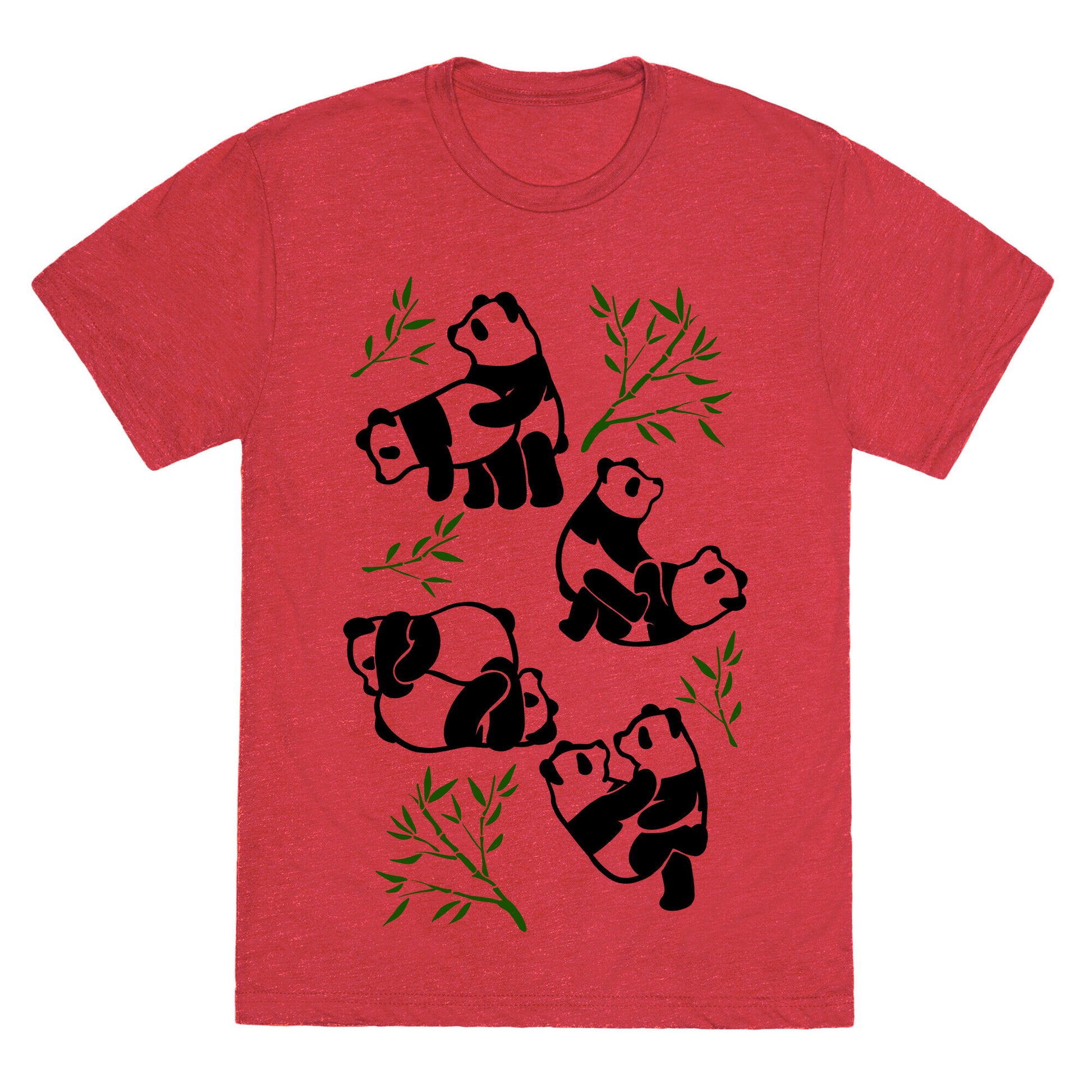 Pandas in Various Sexual Positions Unisex Triblend Tee