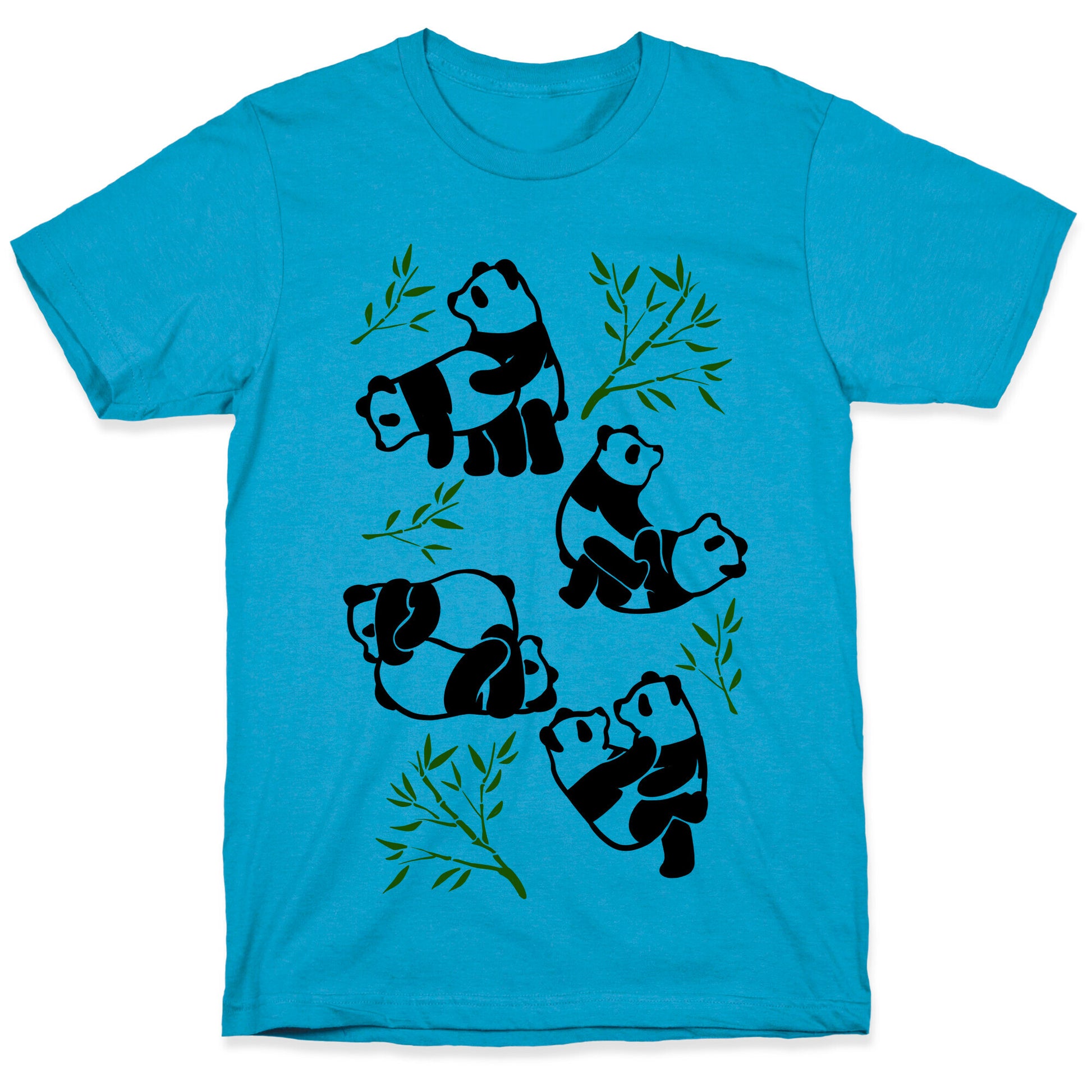 Pandas in Various Sexual Positions Unisex Triblend Tee