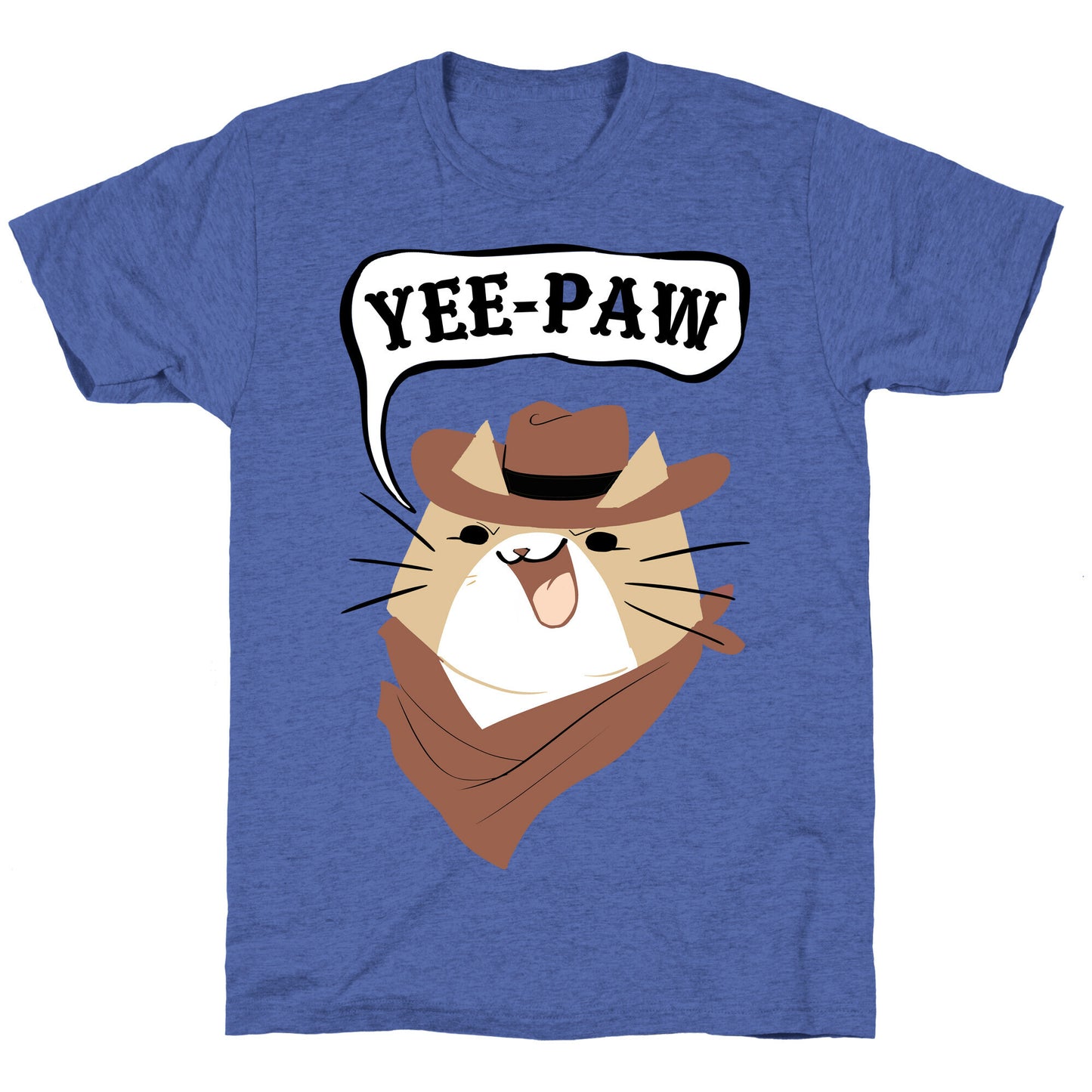 YEE-PAW! Unisex Triblend Tee