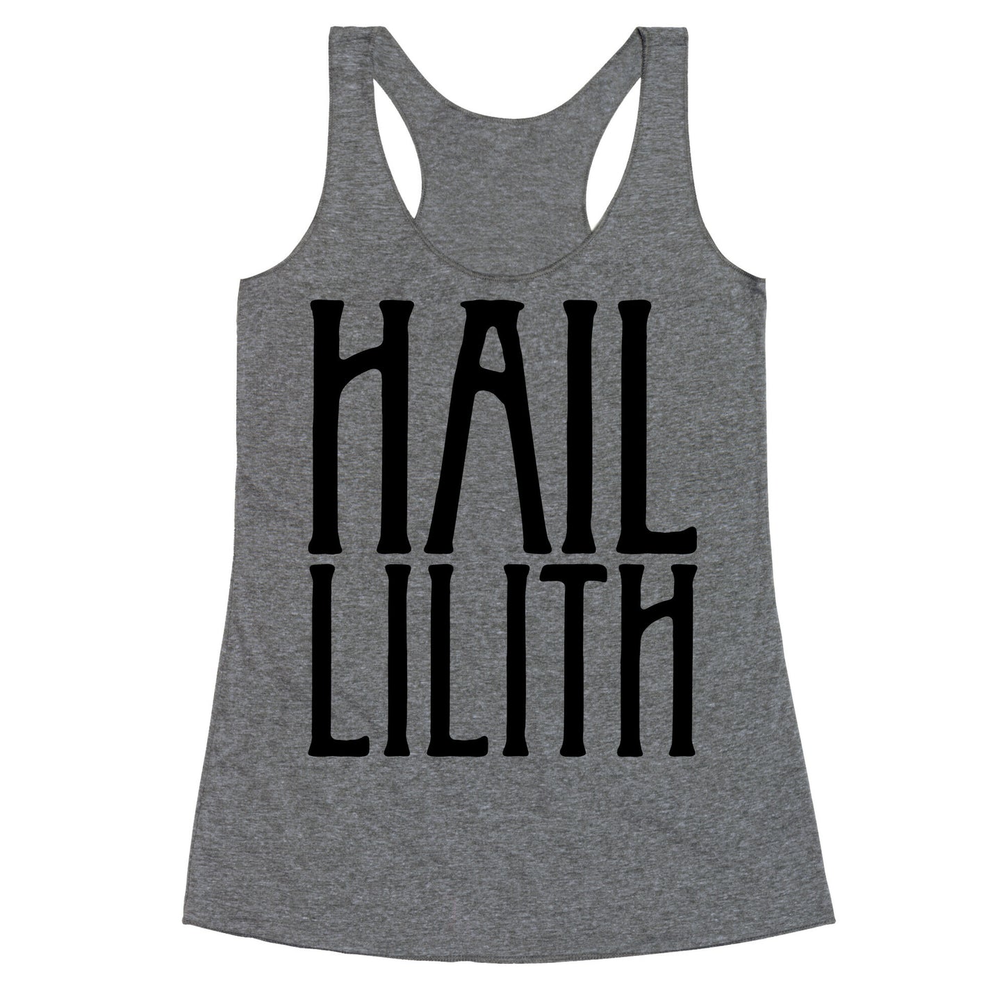 Hail Lilith Parody Racerback Tank