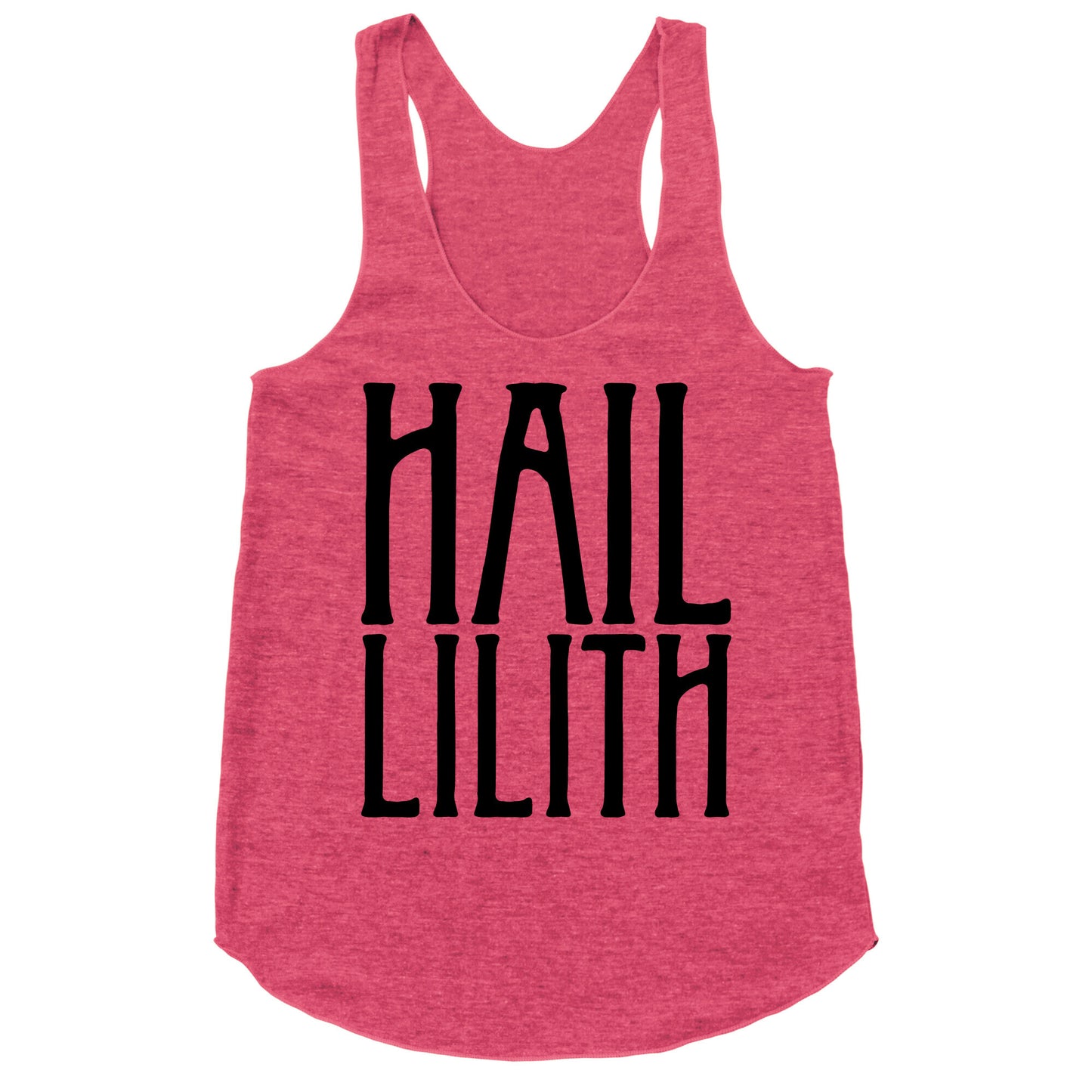 Hail Lilith Parody Racerback Tank