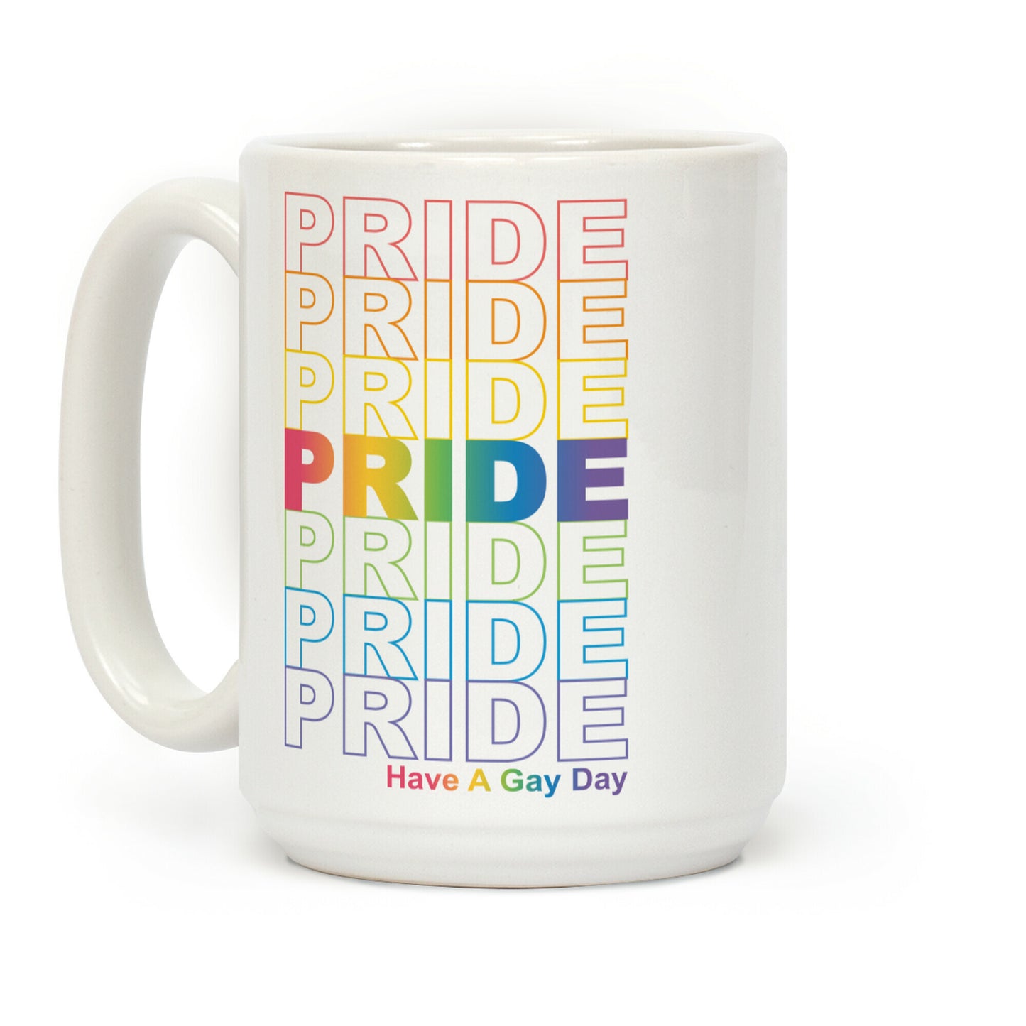 Pride Thank You Bag Parody Coffee Mug