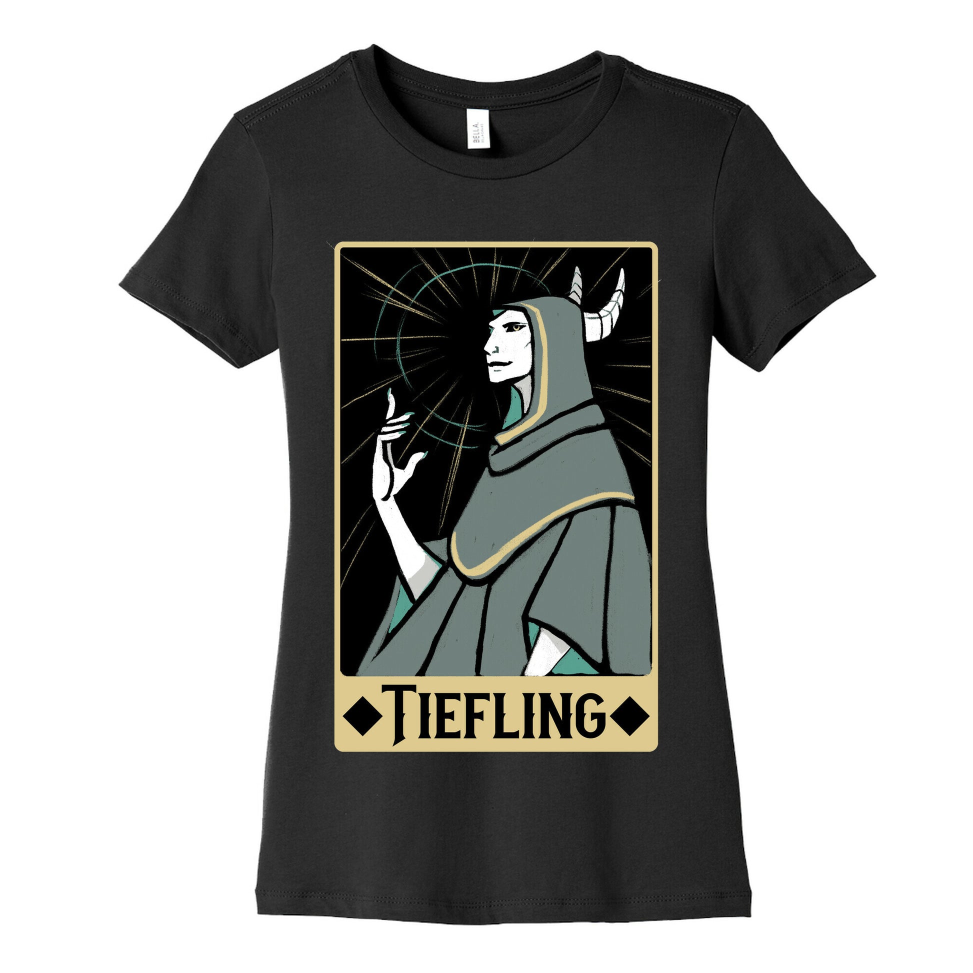 Tiefling - Dungeons and Dragons Women's Cotton Tee