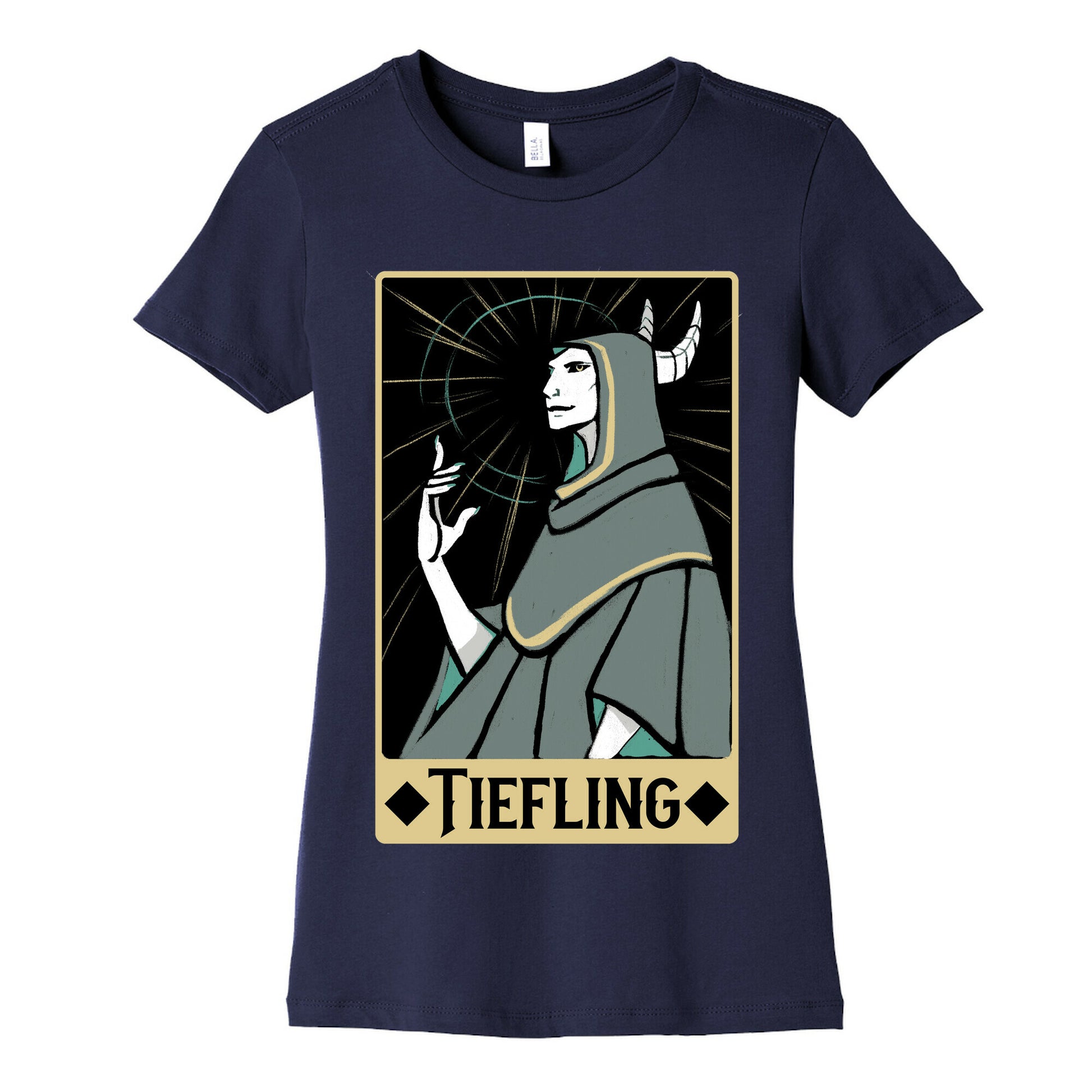 Tiefling - Dungeons and Dragons Women's Cotton Tee