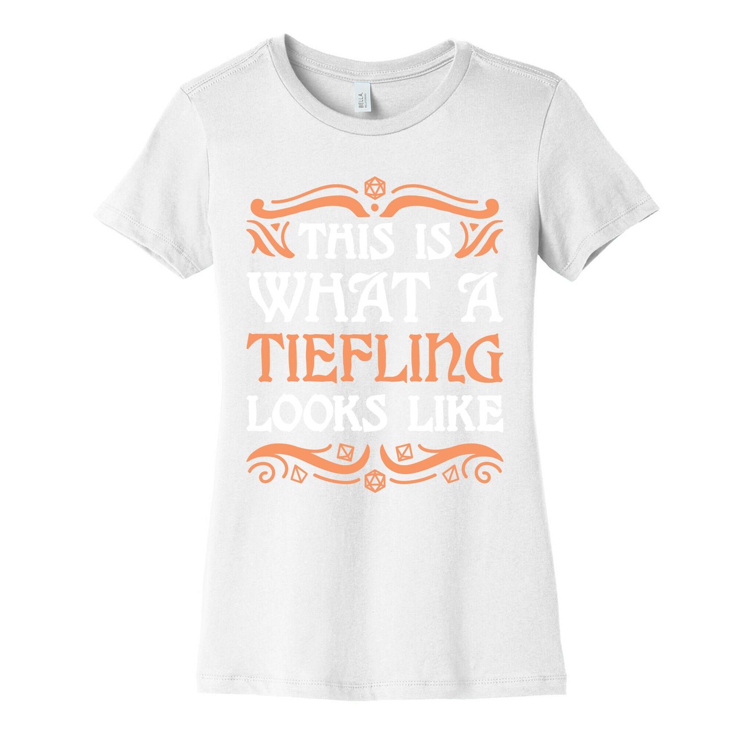This Is What A Tiefling Looks Like Women's Cotton Tee