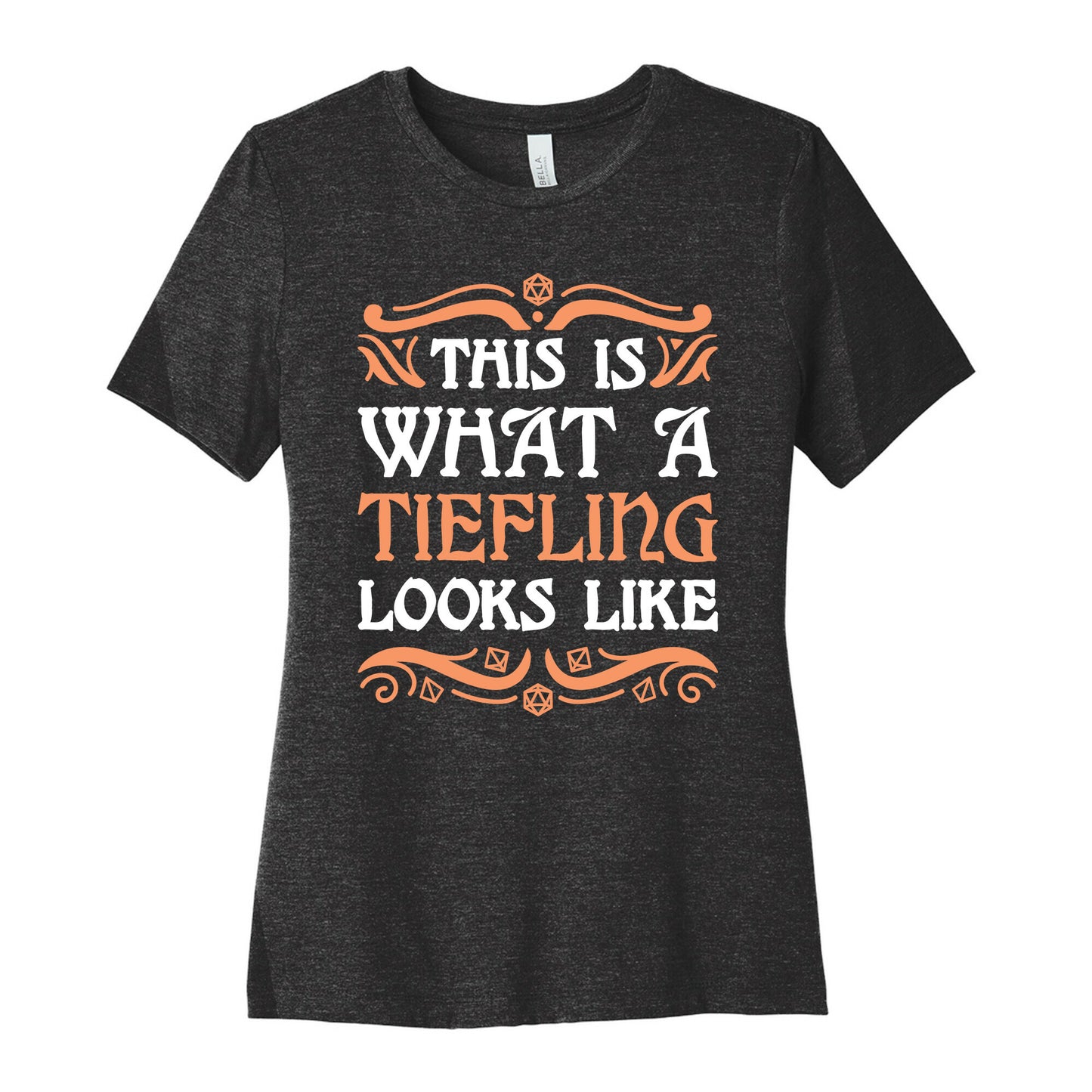 This Is What A Tiefling Looks Like Women's Cotton Tee