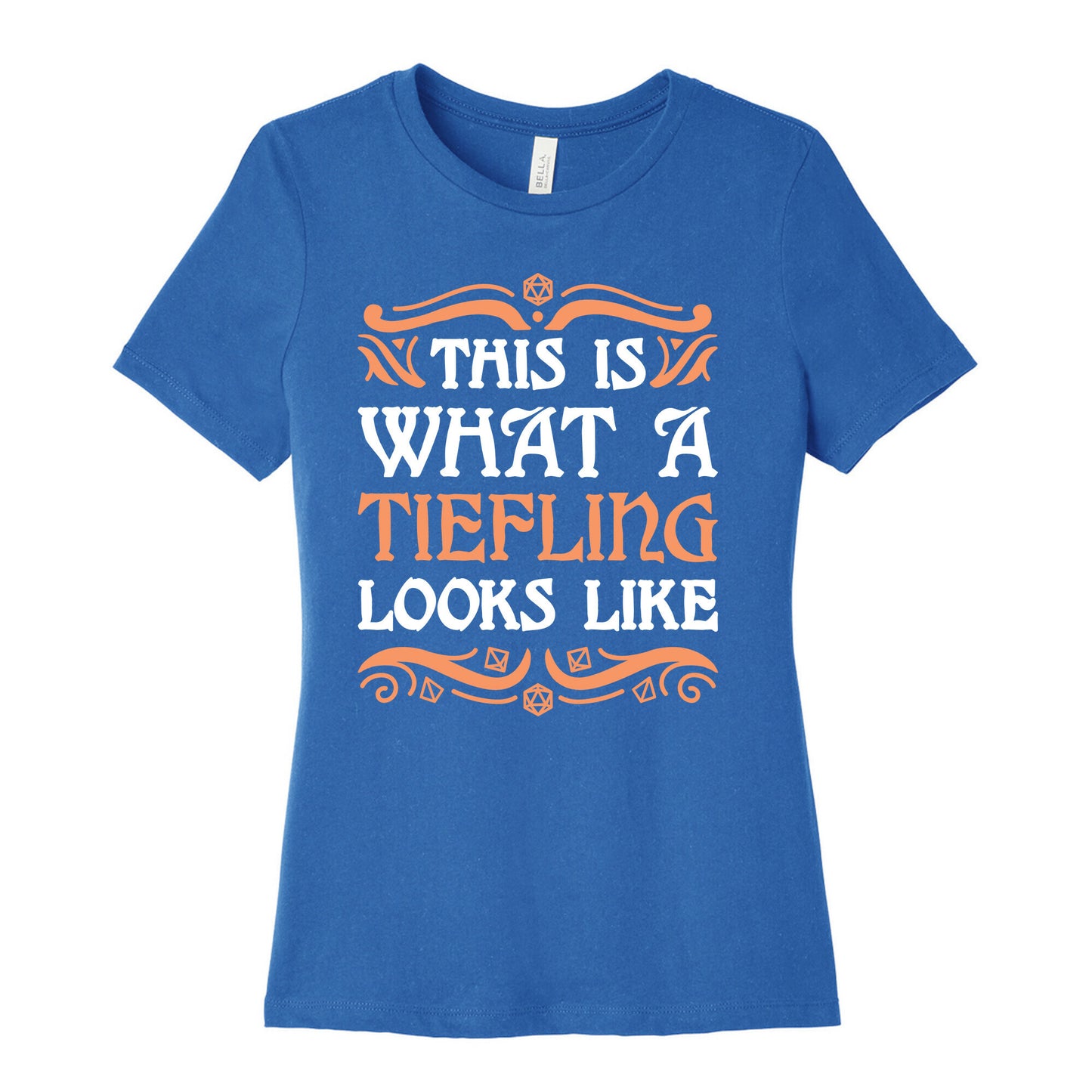 This Is What A Tiefling Looks Like Women's Cotton Tee