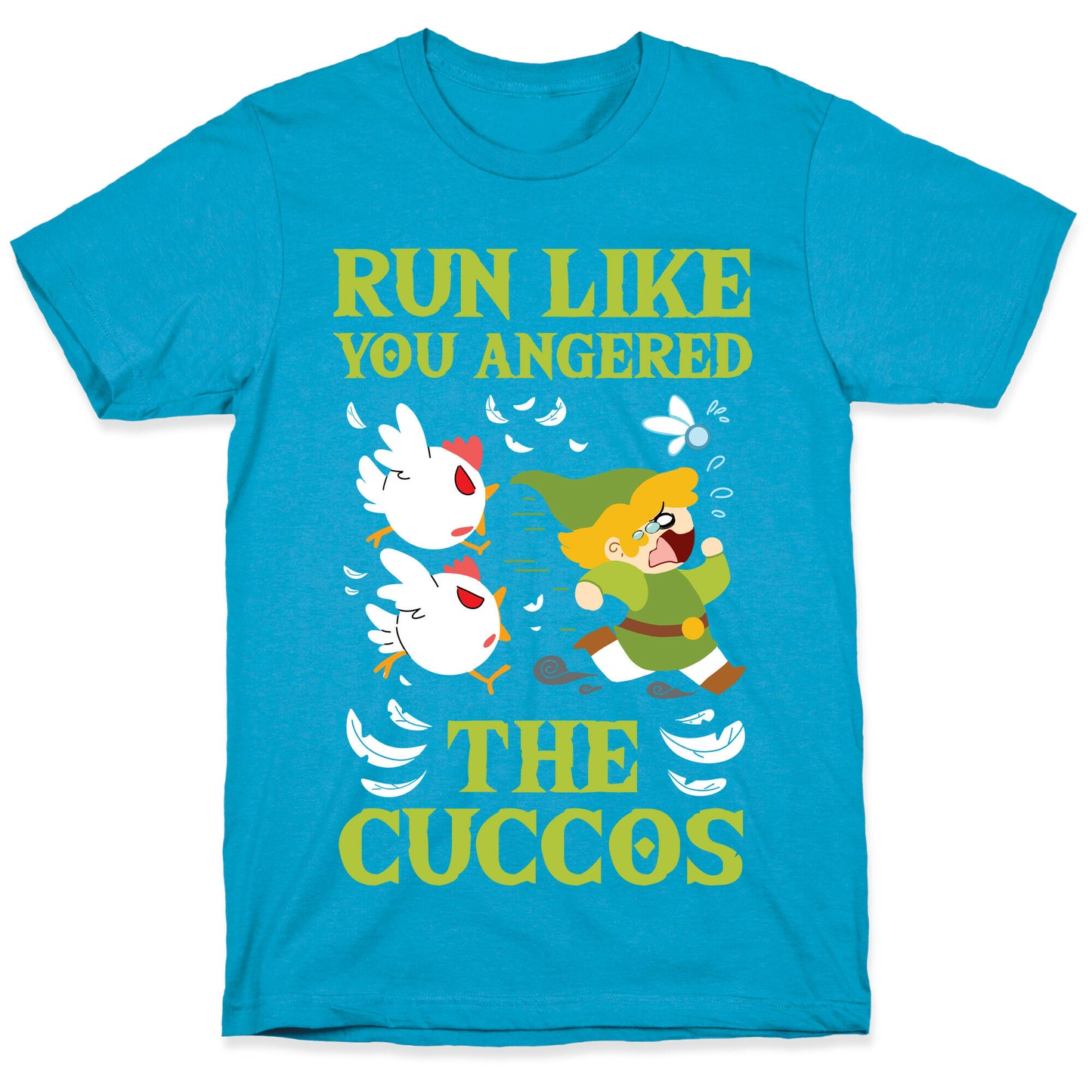 Run Like You Angered The Cuccos Unisex Triblend Tee