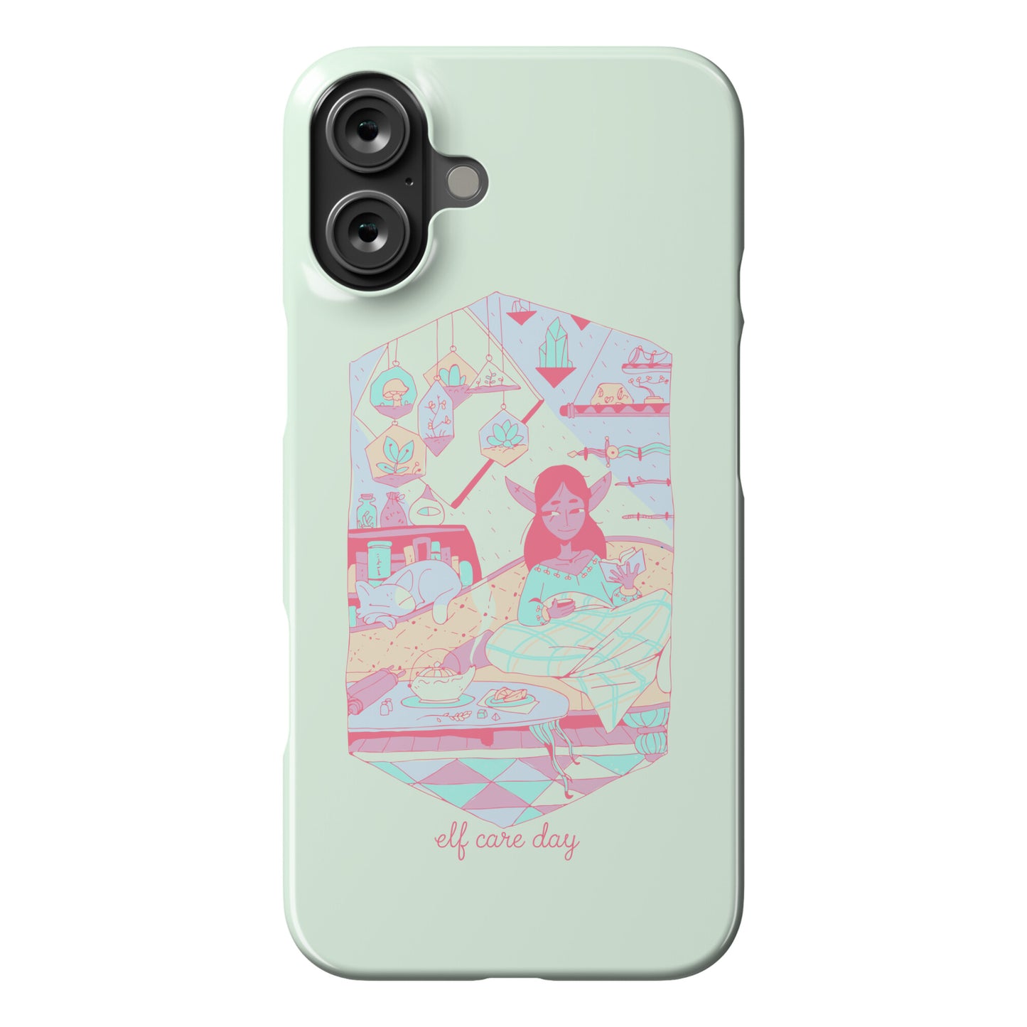 Elf Care Day Phone Case