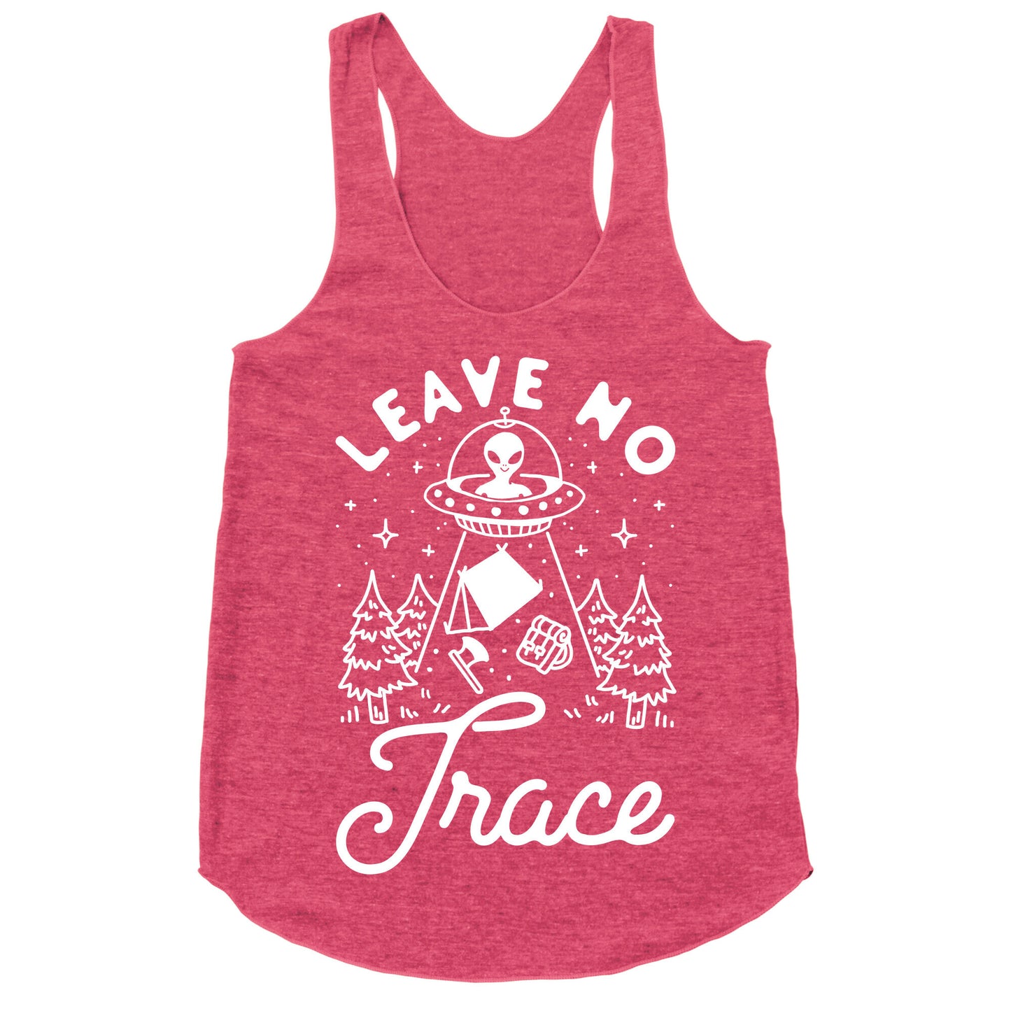 Leave No Trace Camping UFO Racerback Tank