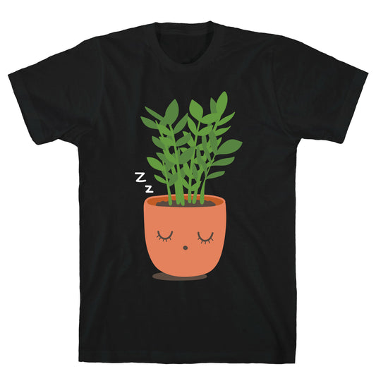Sleepy ZZ Plant T-Shirt