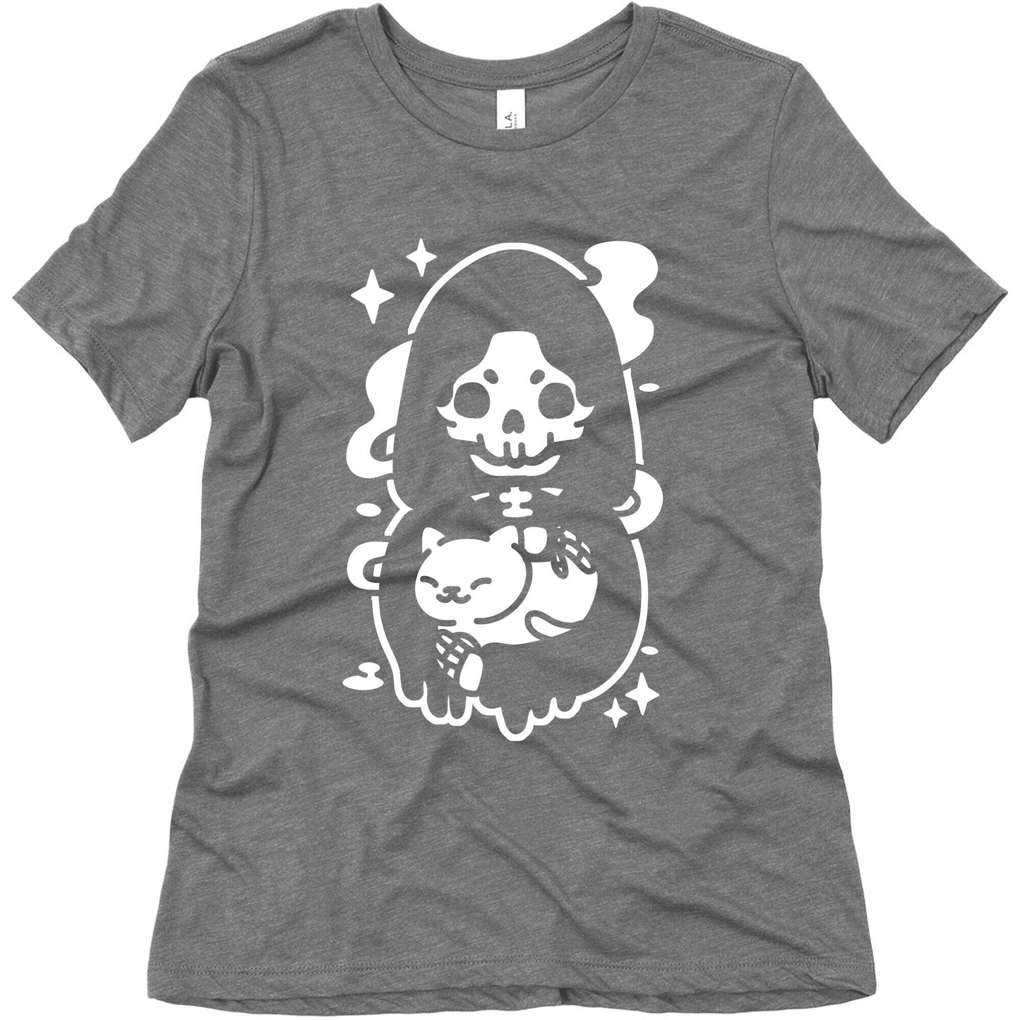 Death and Kitty Women's Triblend Tee