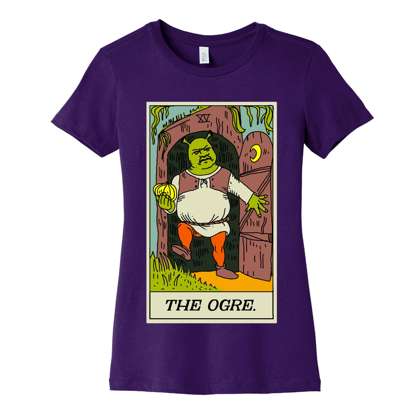 The Ogre Tarot Card Women's Cotton Tee