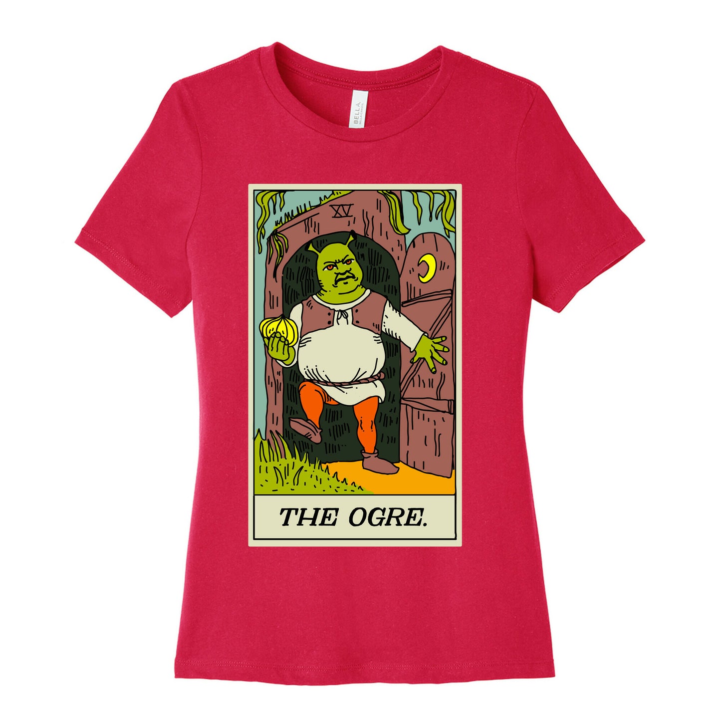 The Ogre Tarot Card Women's Cotton Tee
