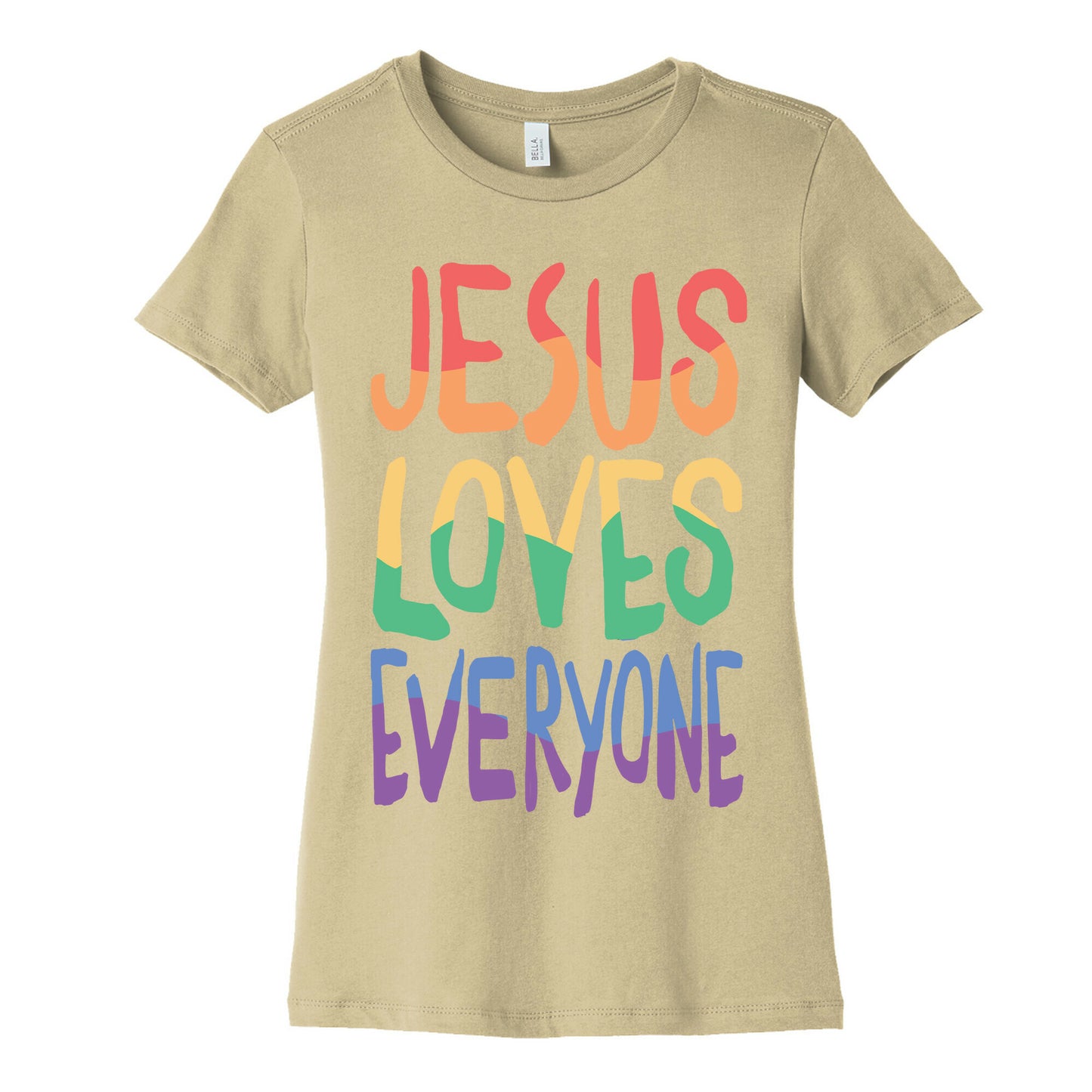 Jesus Loves Everyone Women's Cotton Tee
