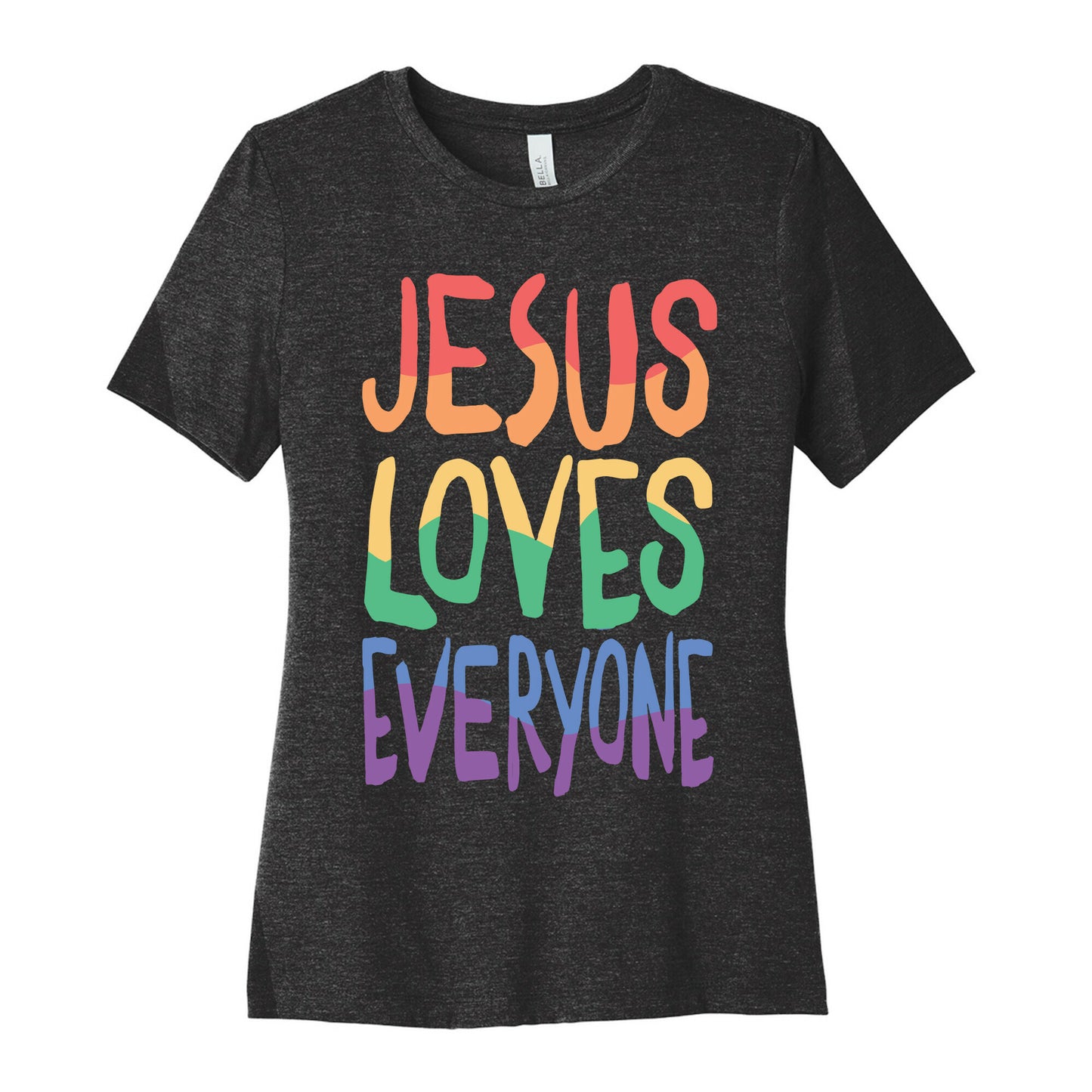 Jesus Loves Everyone Women's Cotton Tee
