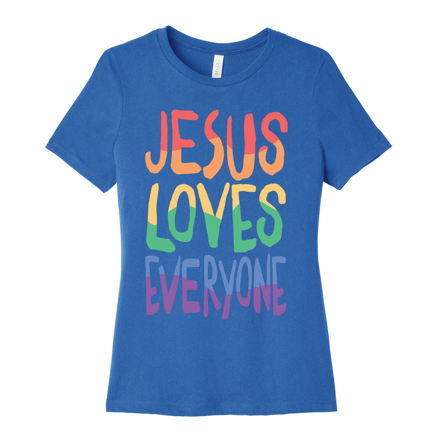 Jesus Loves Everyone Women's Cotton Tee