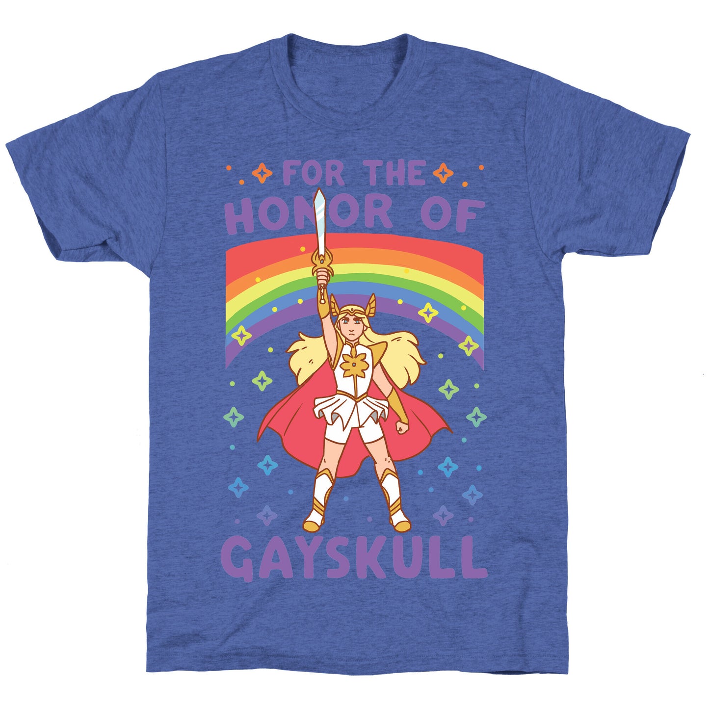 For the Honor of Gayskull Unisex Triblend Tee