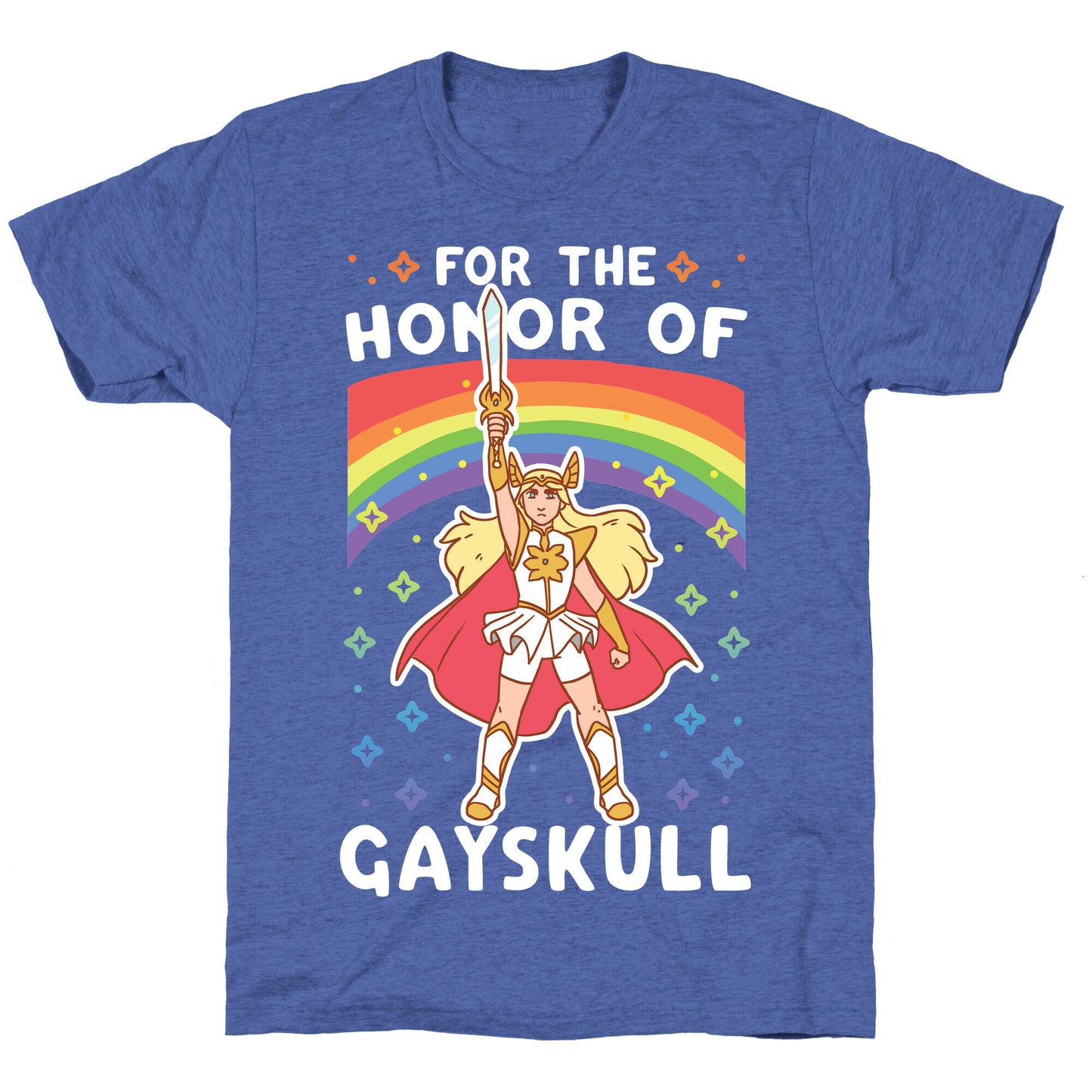 For the Honor of Gayskull Unisex Triblend Tee