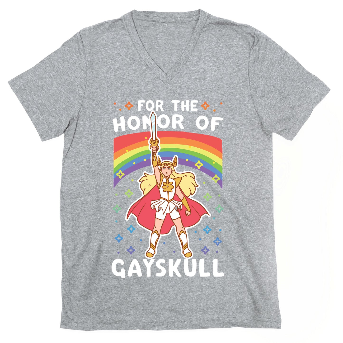 For the Honor of Gayskull V-Neck