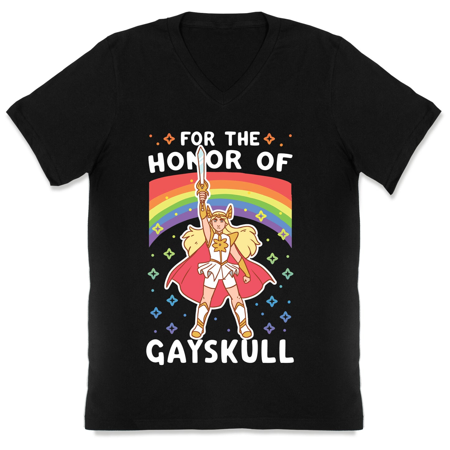 For the Honor of Gayskull V-Neck