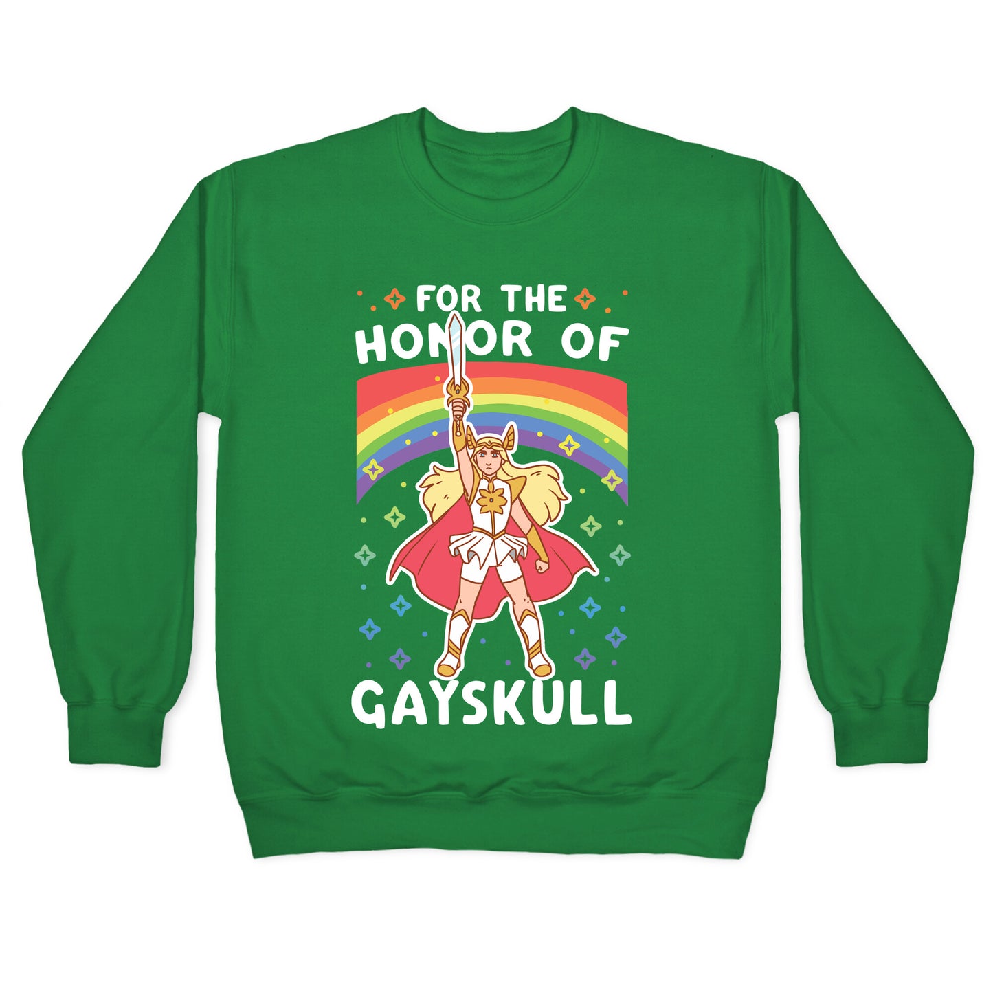 For the Honor of Gayskull Crewneck Sweatshirt