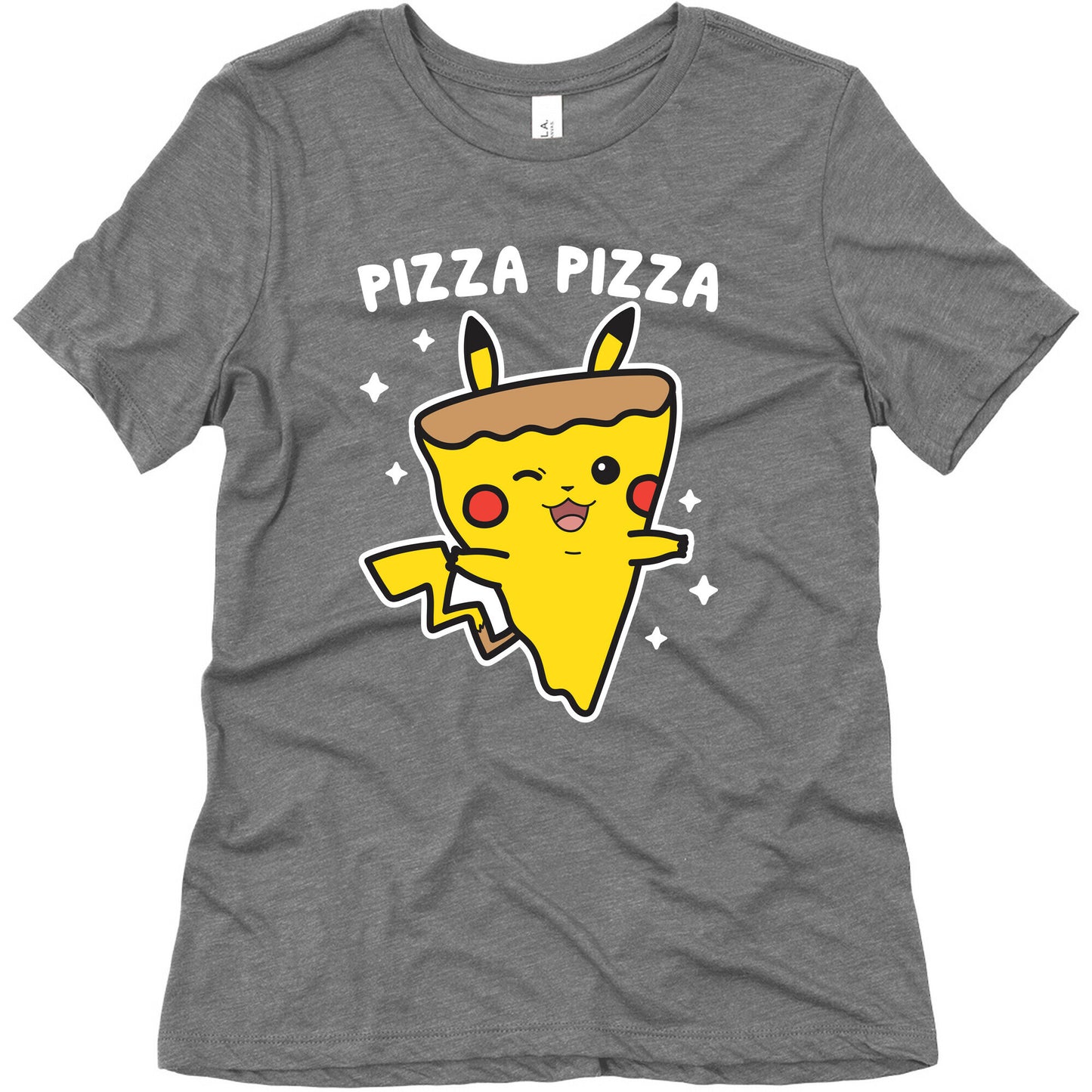 Pizza Pizza Pikachu Parody Women's Triblend Tee