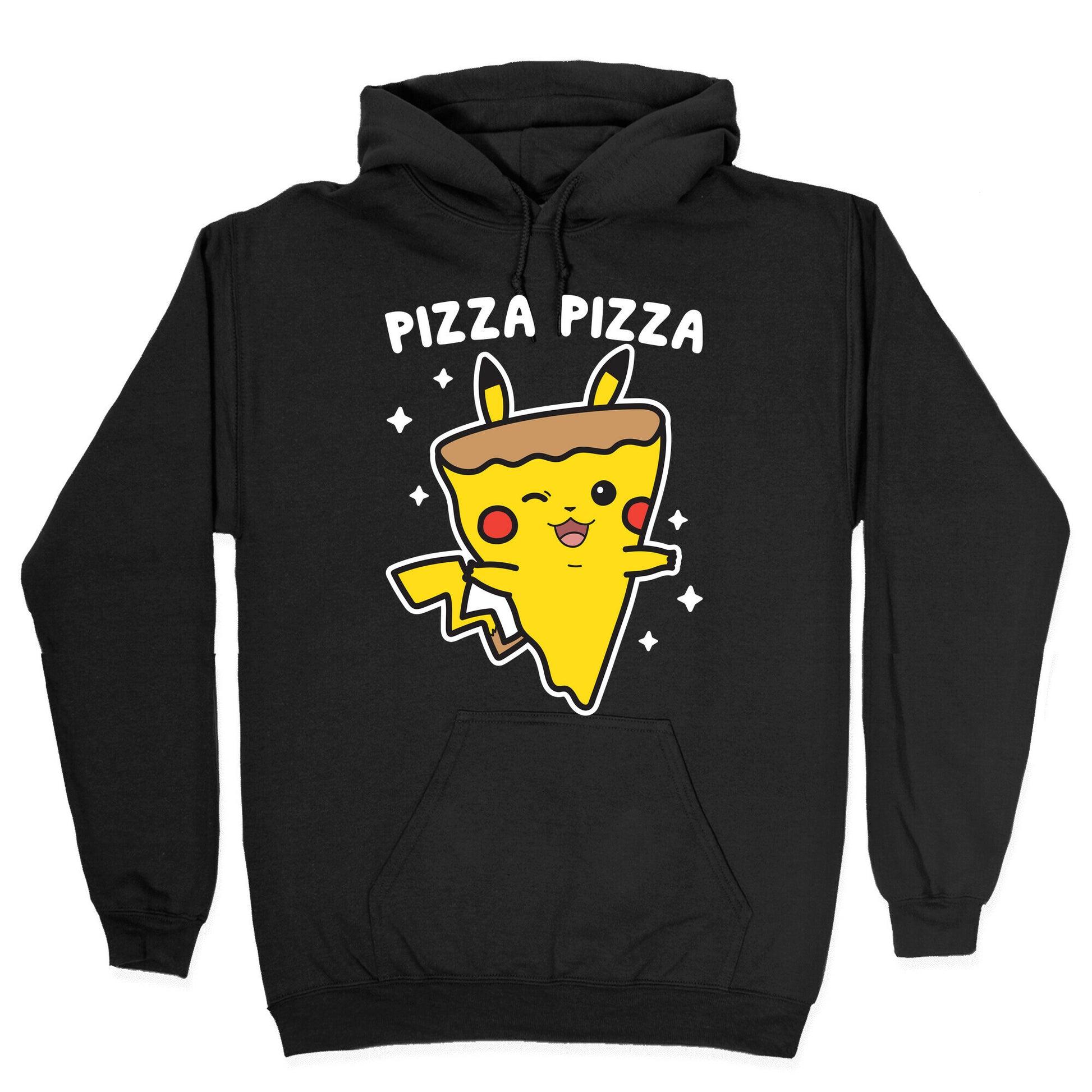 Pizza Pizza Pikachu Parody Hoodie