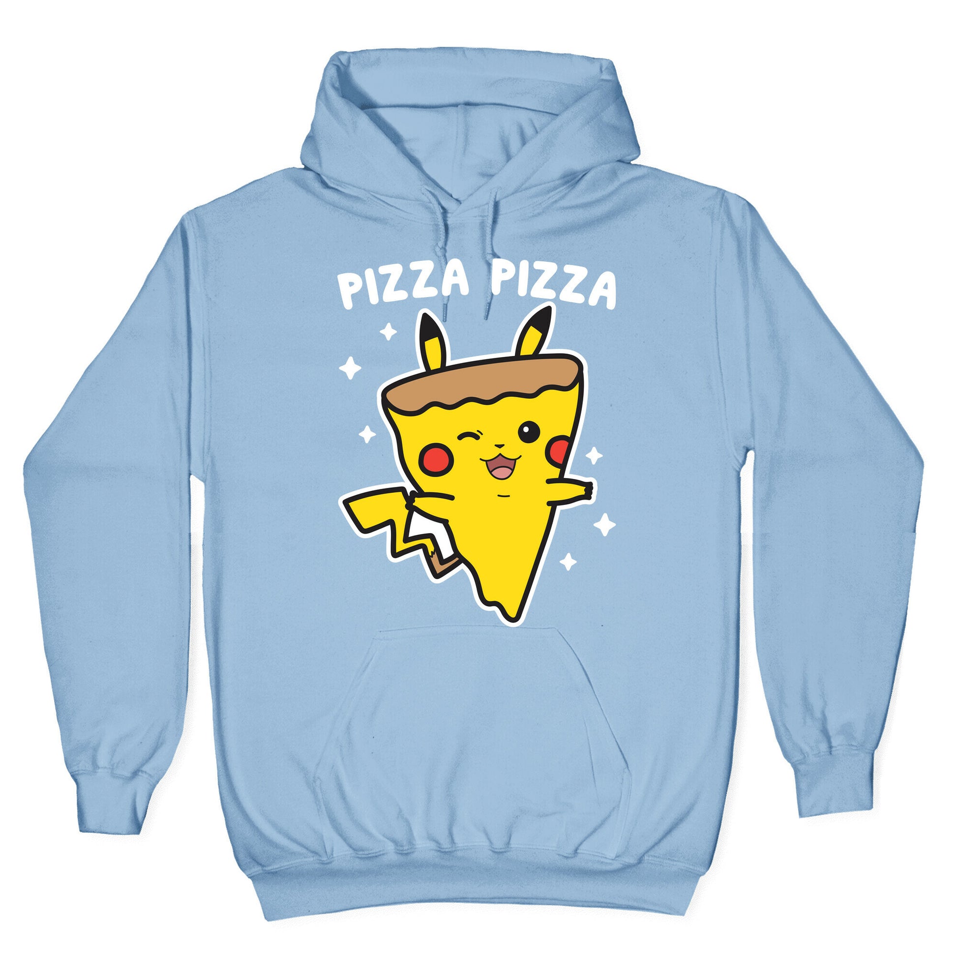 Pizza Pizza Pikachu Parody Hoodie