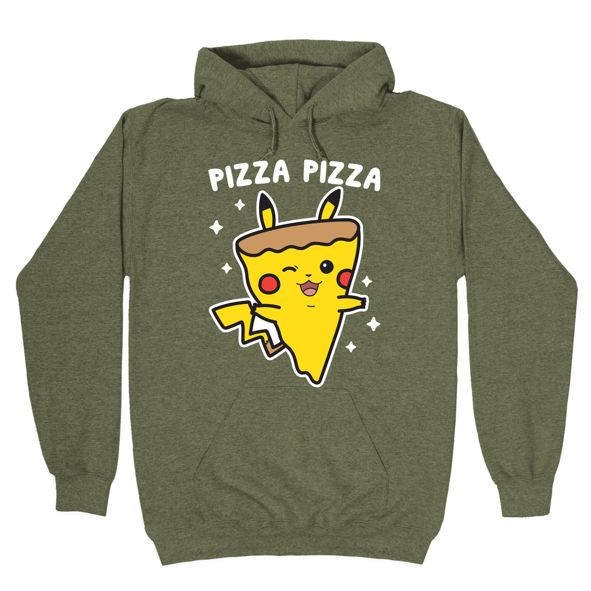 Pizza Pizza Pikachu Parody Hoodie