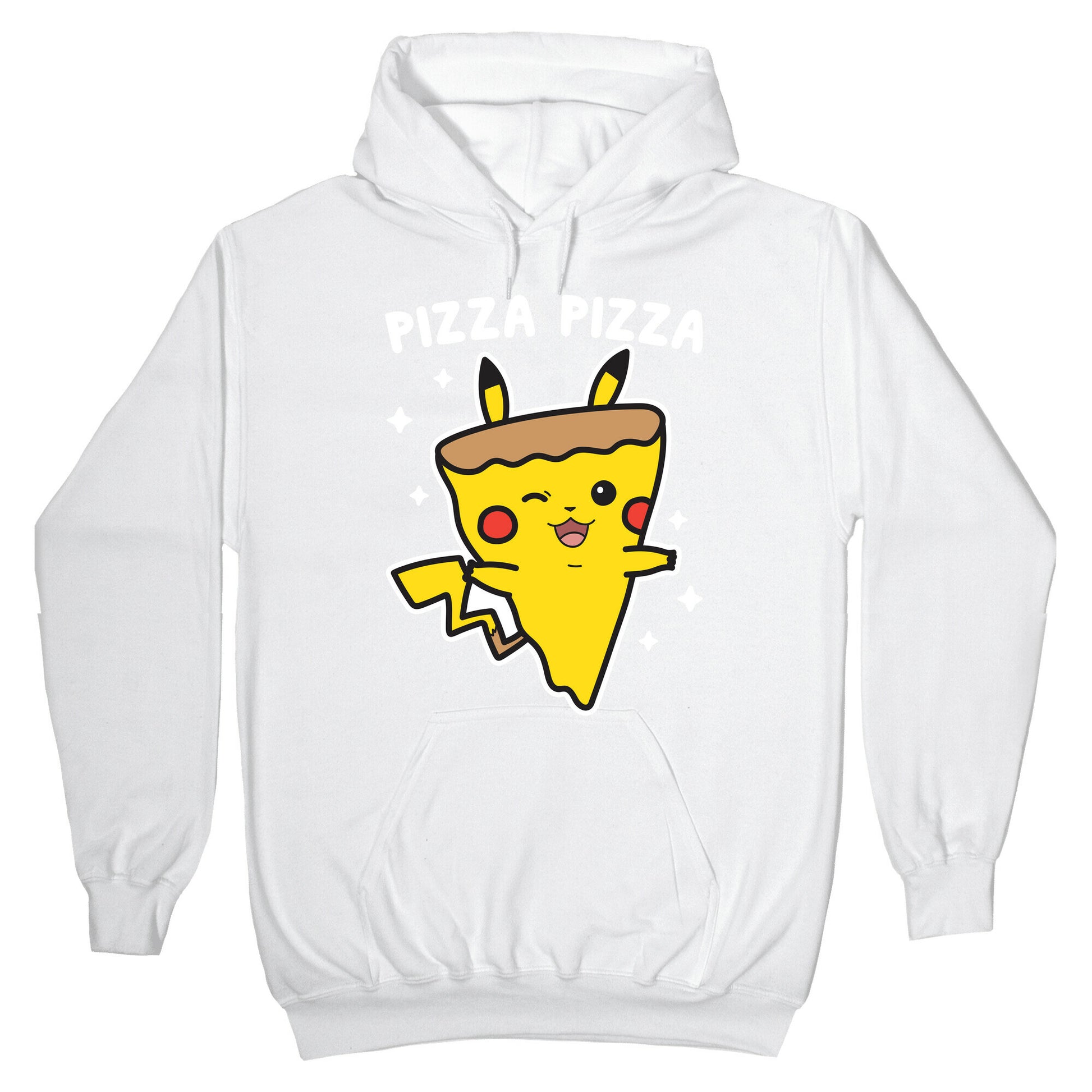 Pizza Pizza Pikachu Parody Hoodie