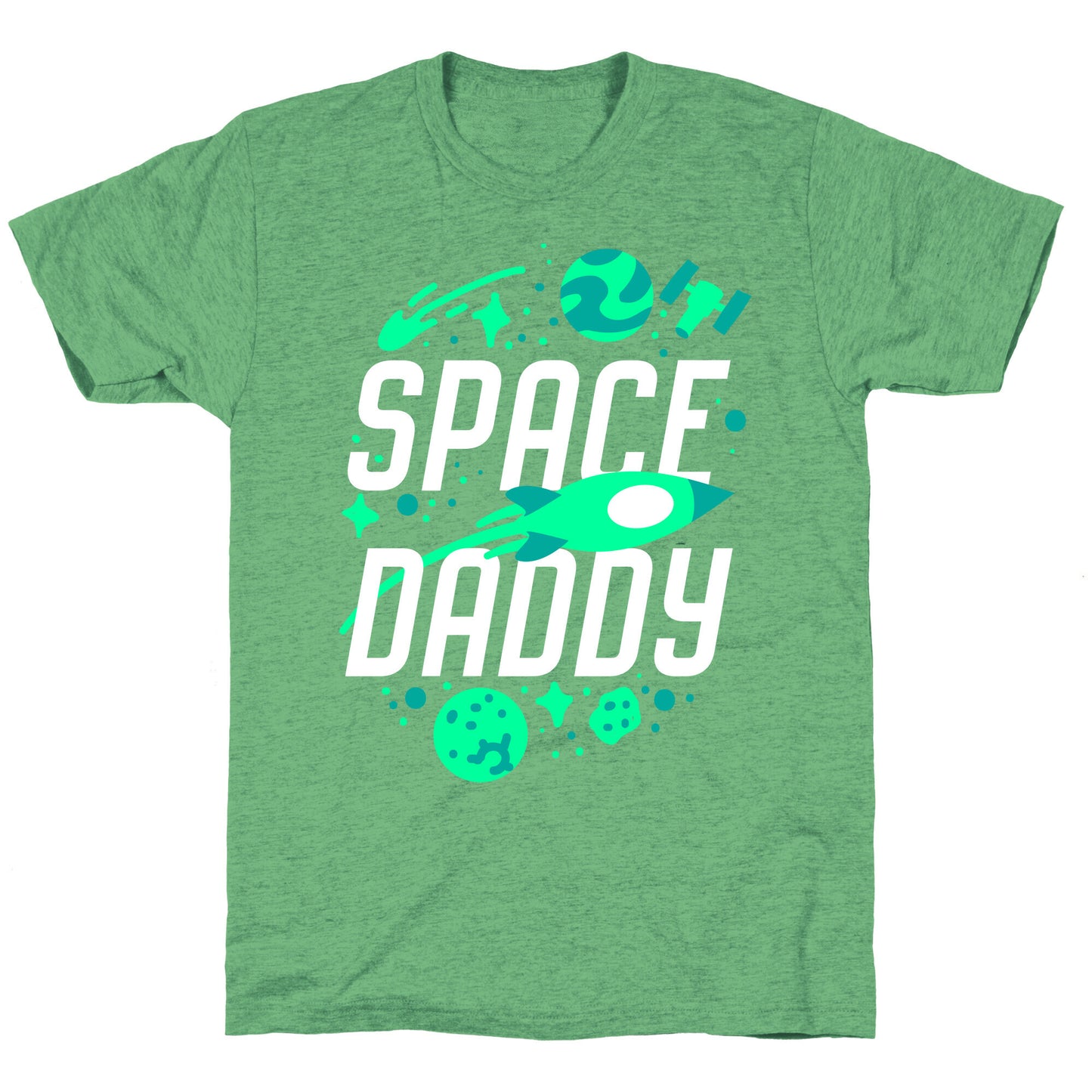Space Daddy Unisex Triblend Tee