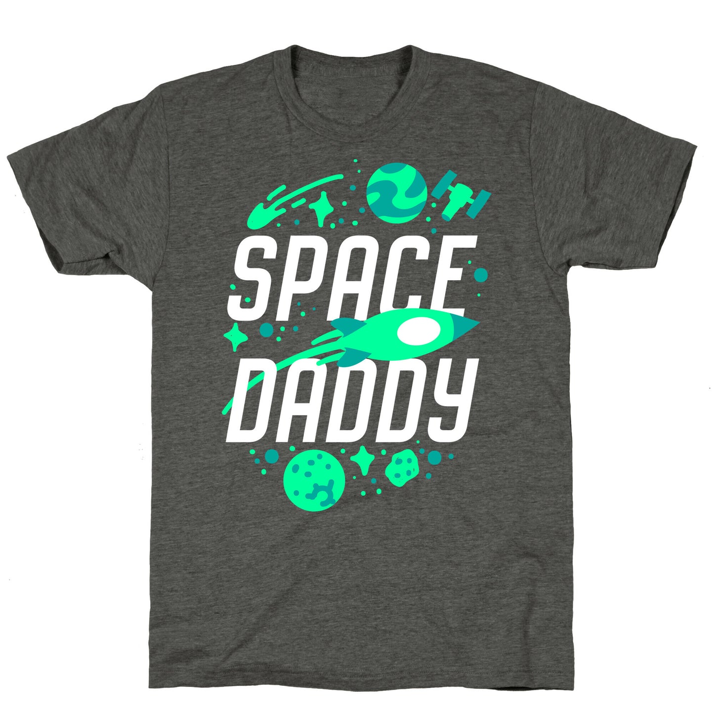 Space Daddy Unisex Triblend Tee