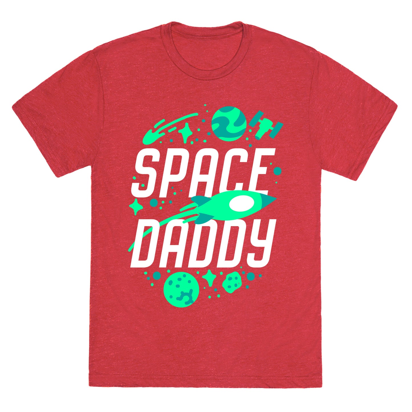 Space Daddy Unisex Triblend Tee