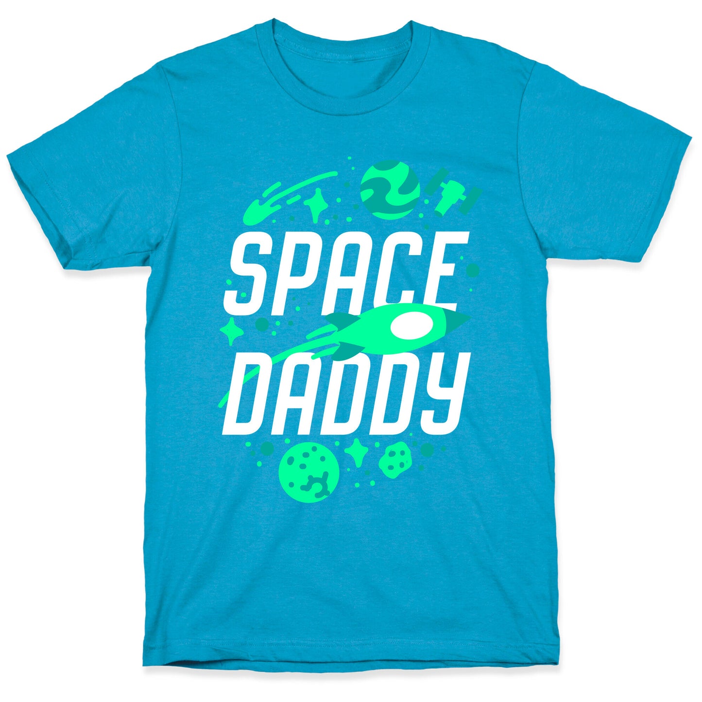 Space Daddy Unisex Triblend Tee