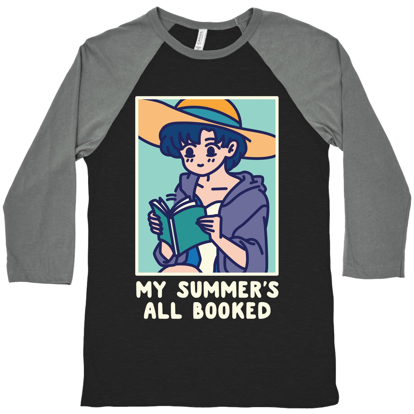 My Summer's All Booked Ami Baseball Tee